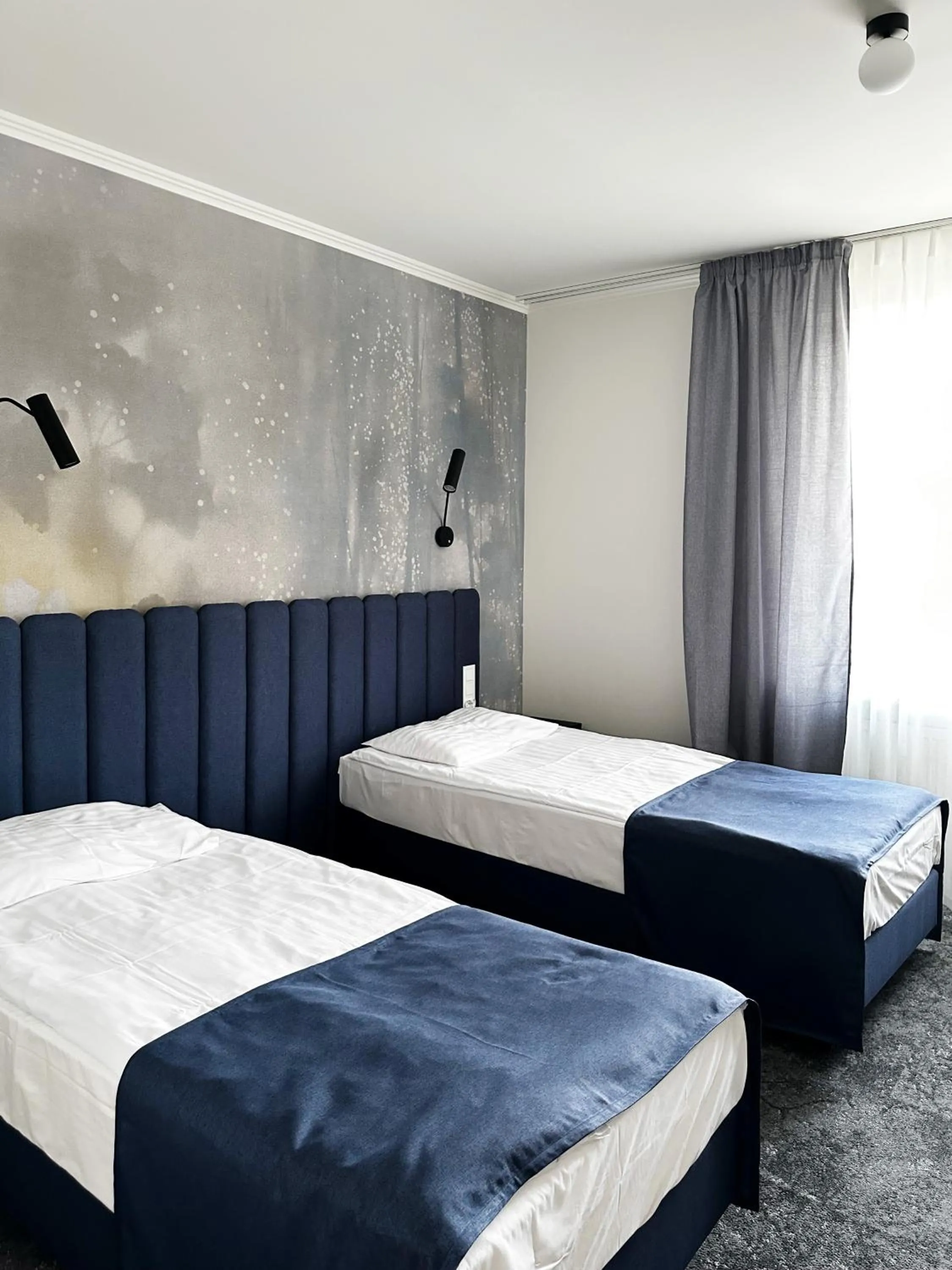 Bed in Hotel Szydłowski