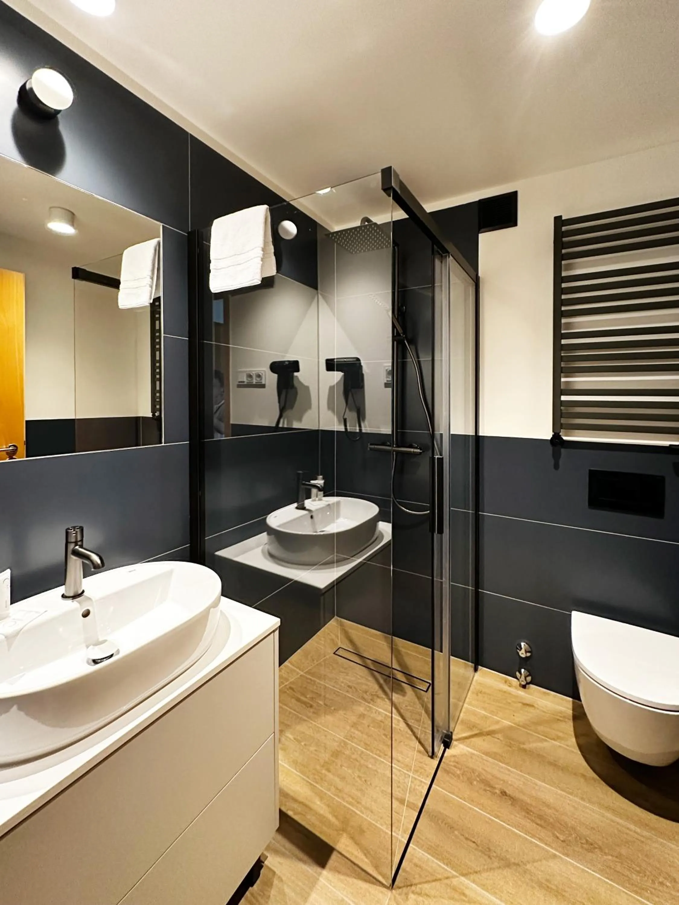 Shower in Hotel Szydłowski