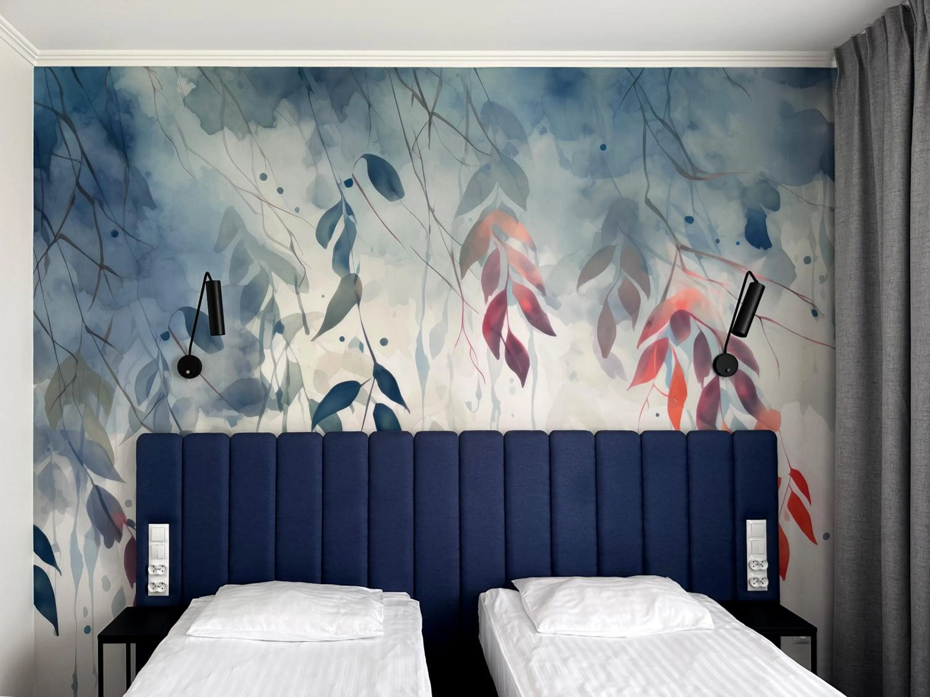 Bed in Hotel Szydłowski