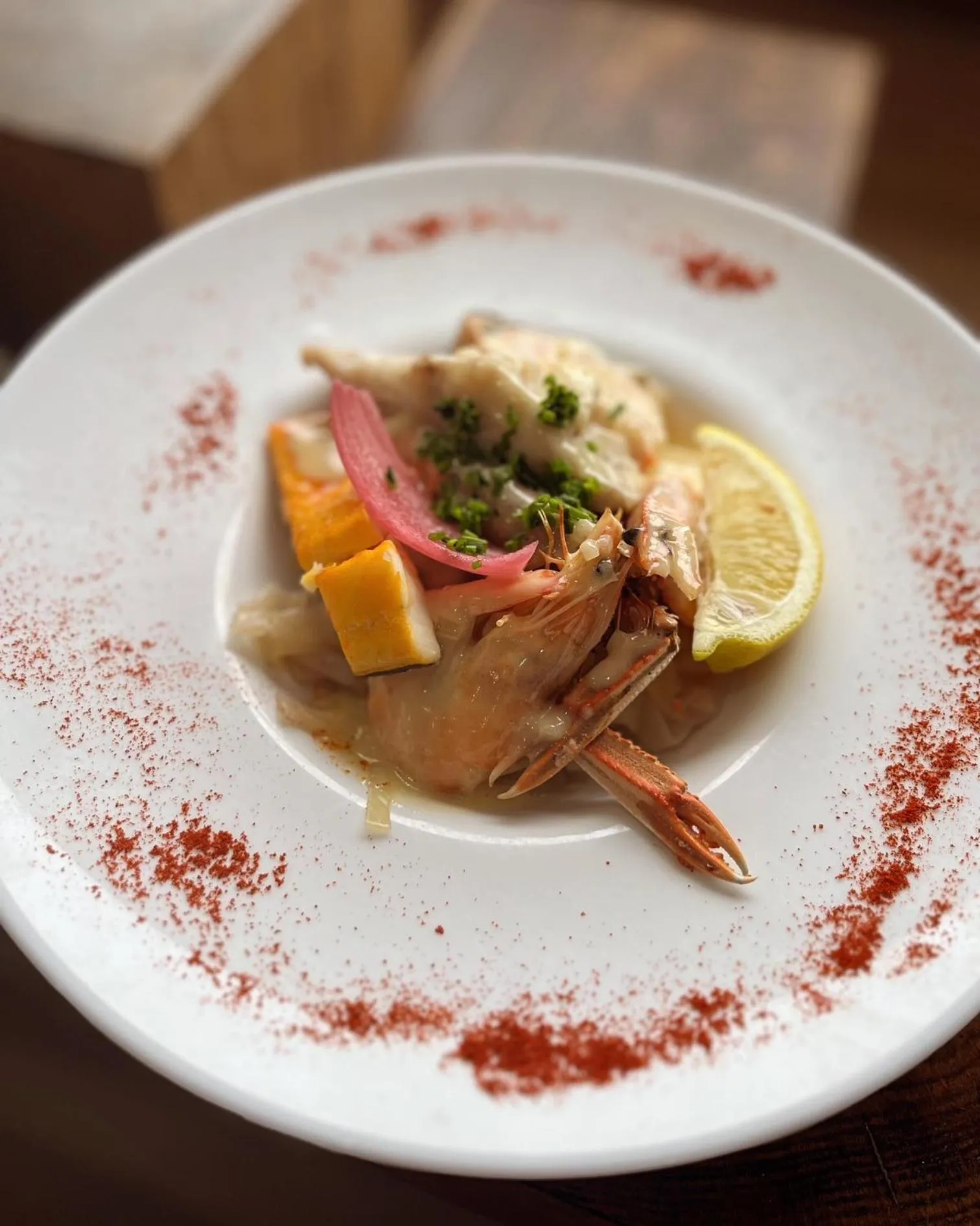 Food and drinks in Logis Hôtel Le Calluna Restaurant La Flottille