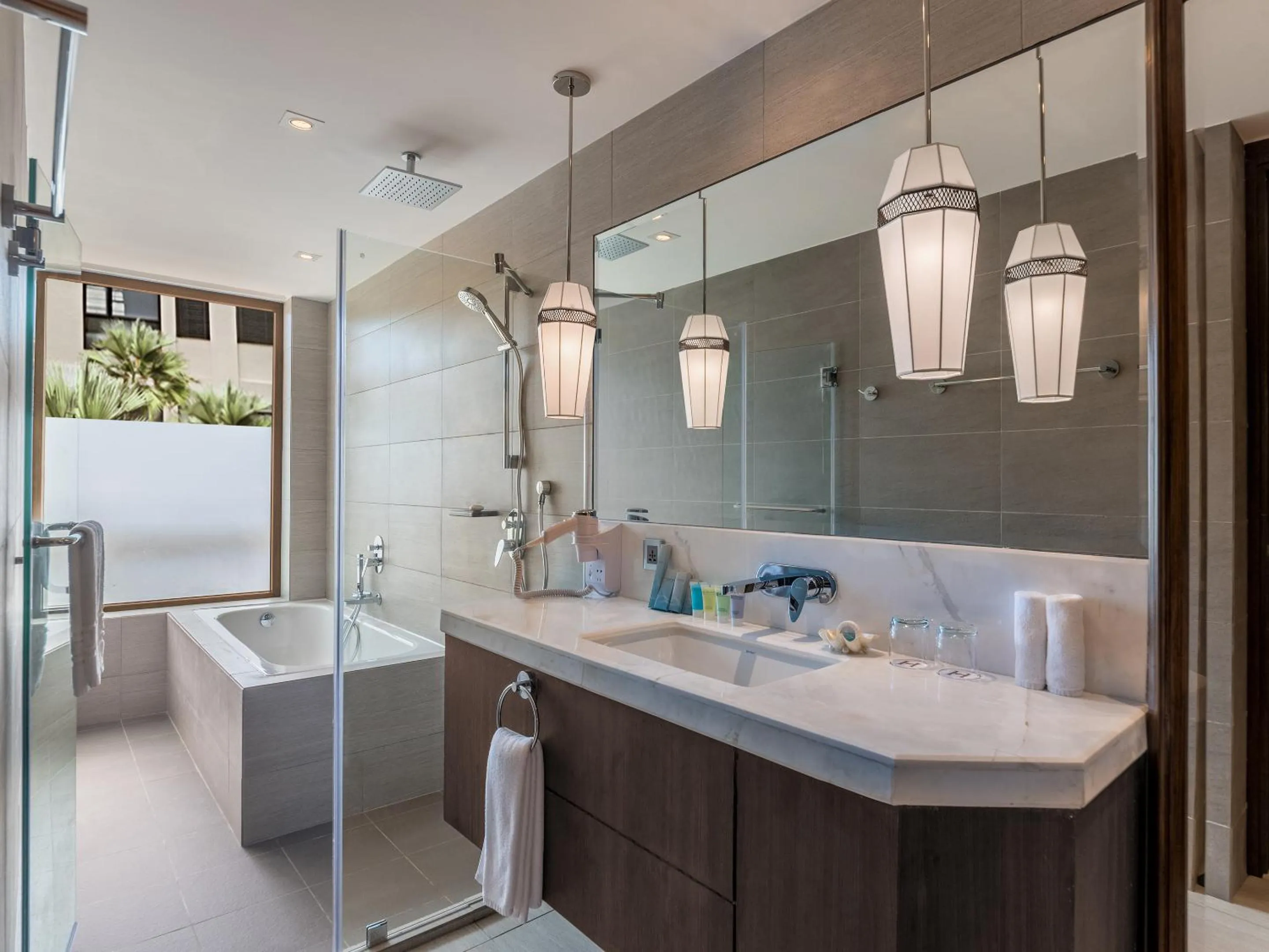 Shower in Henann Prime Beach Resort