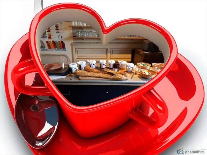 Breakfast in Hotel Belle Vue