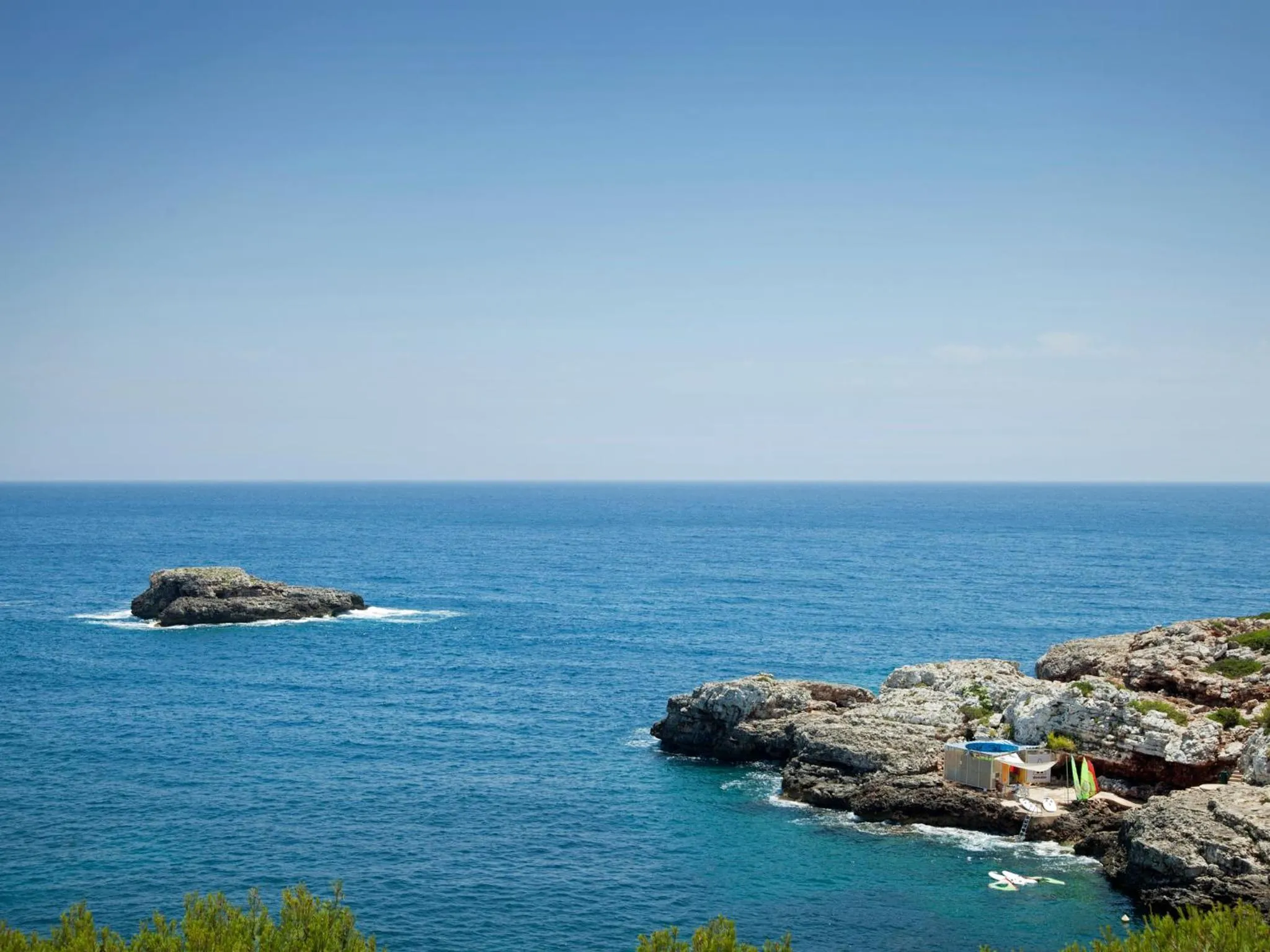 Natural landscape in Inturotel Cala Azul