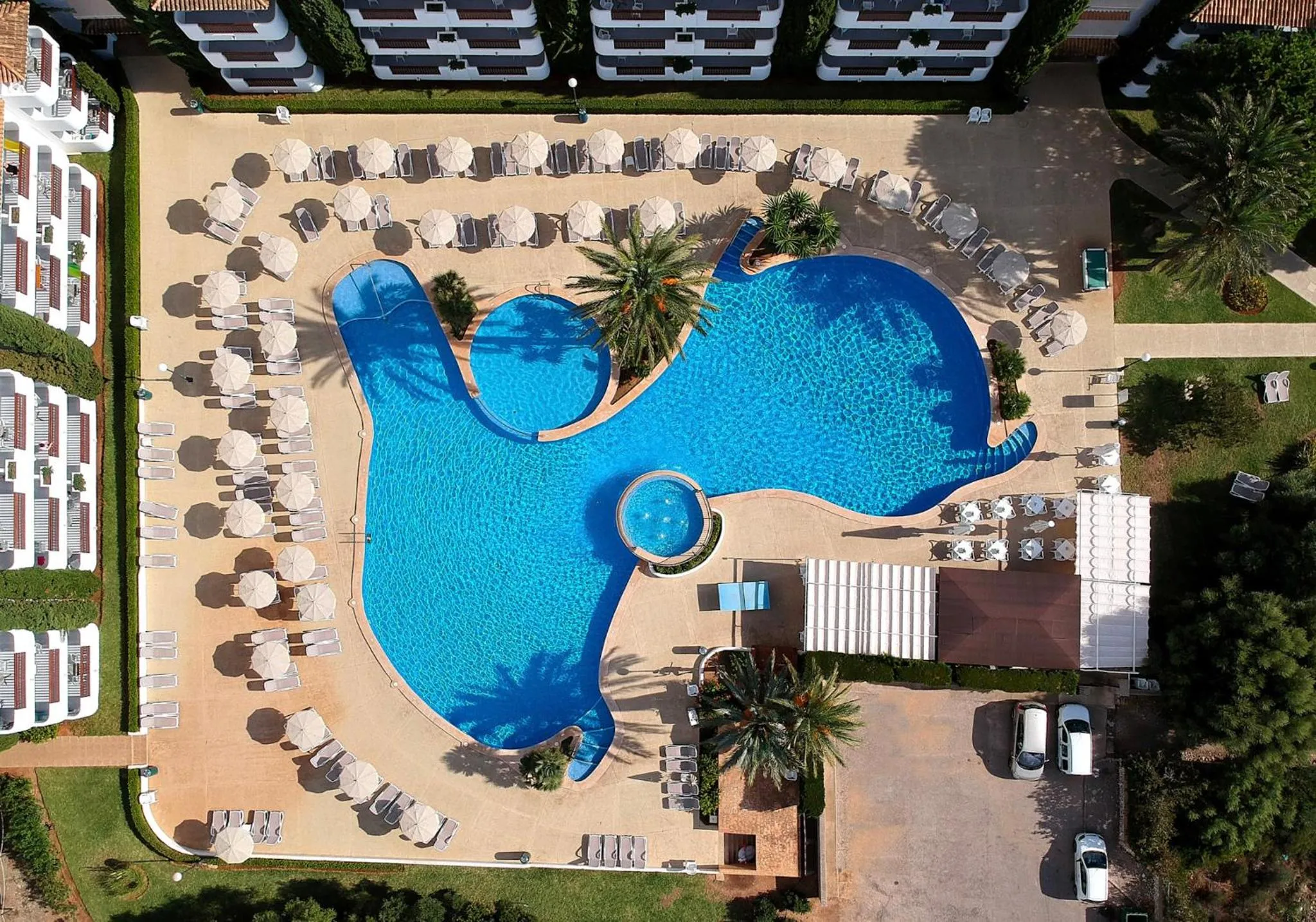 Bird's eye view in Inturotel Azul Garden