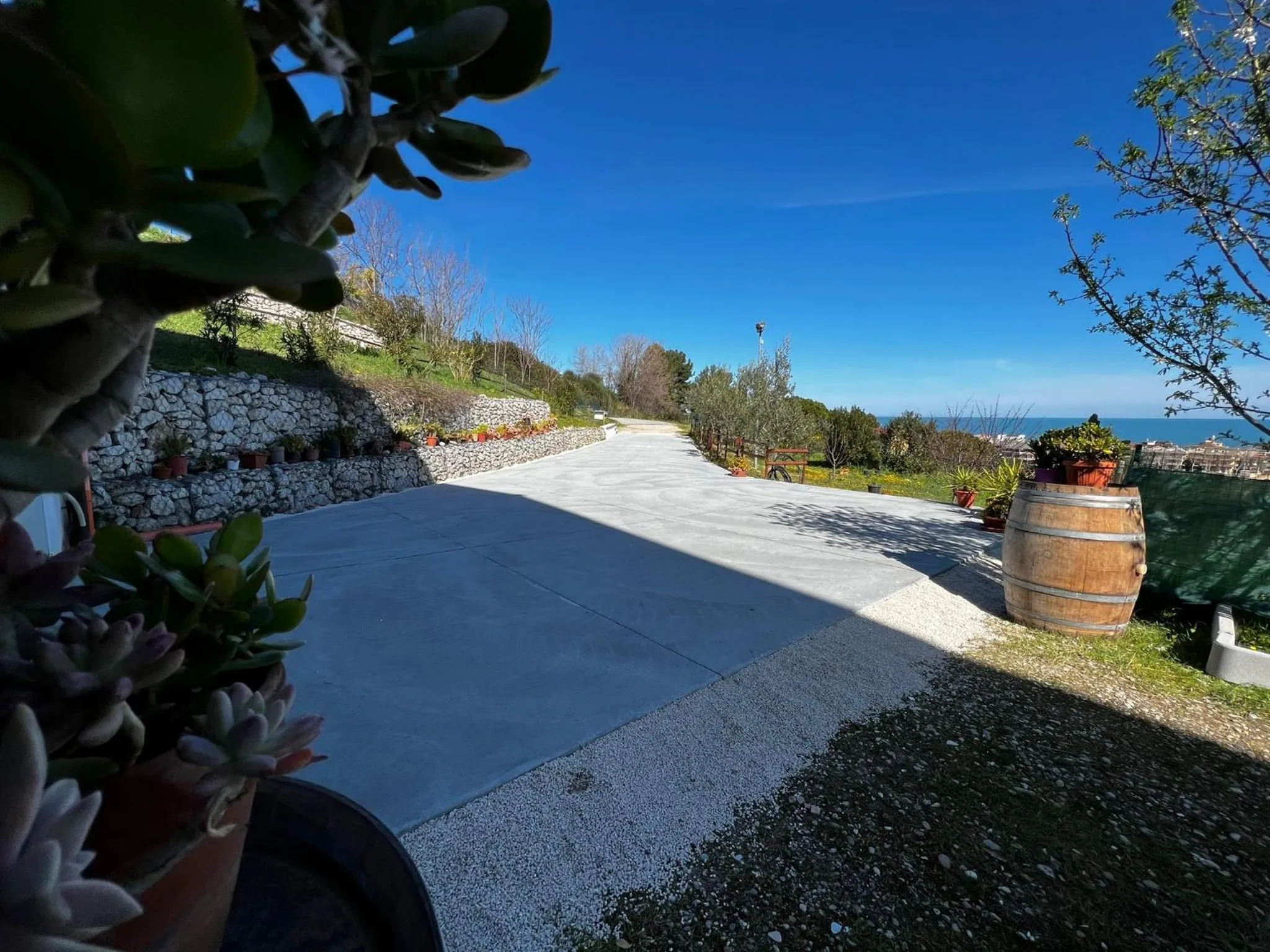 Garden in B&B Villamarea