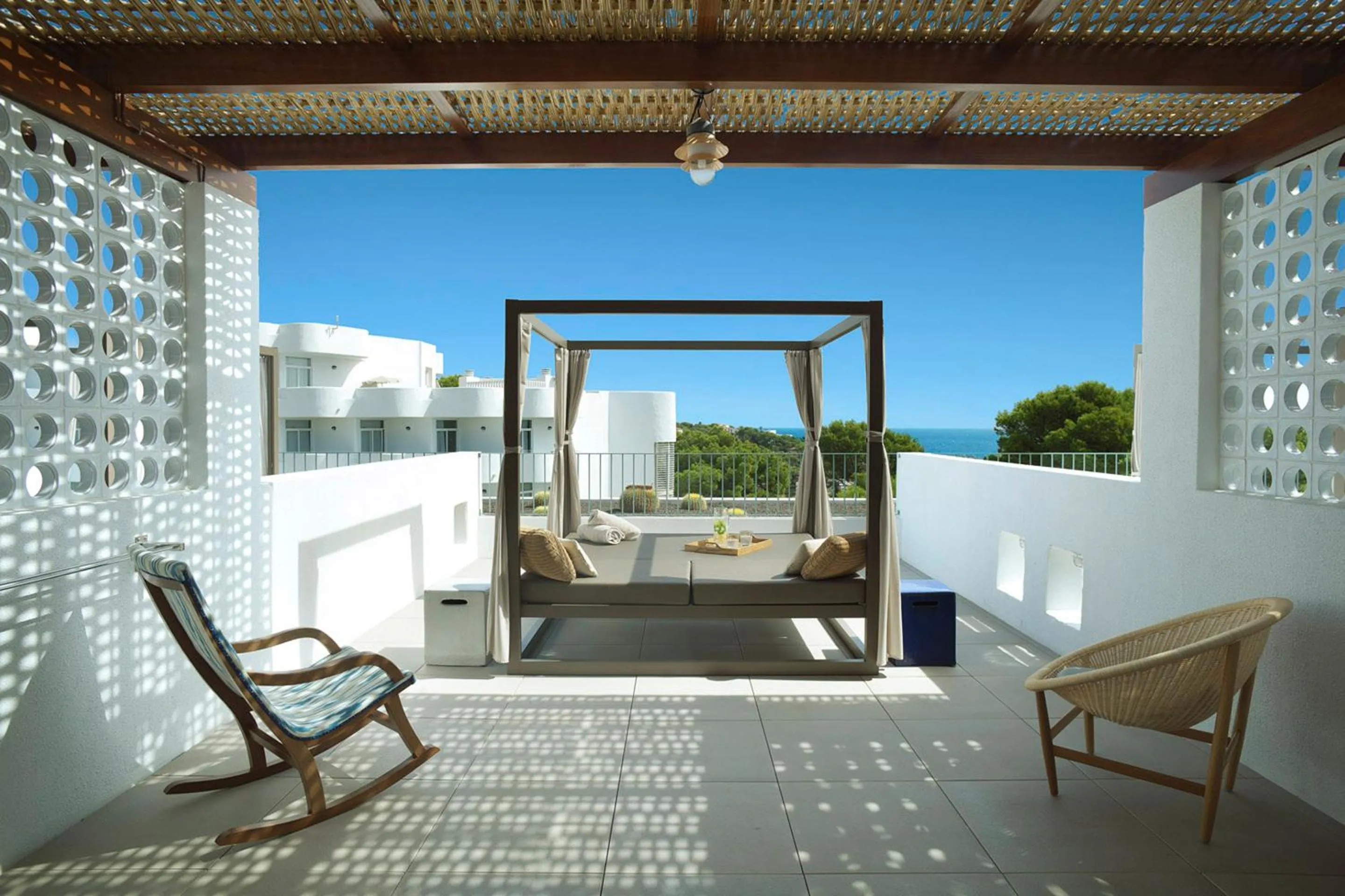 Balcony/Terrace in Inturotel Cala Esmeralda Beach Hotel & Spa - Adults Only