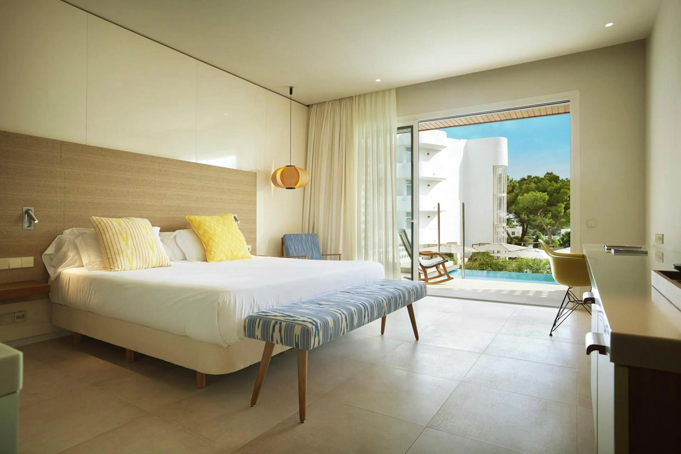 Photo of the whole room, Bed in Inturotel Cala Esmeralda Beach Hotel & Spa - Adults Only