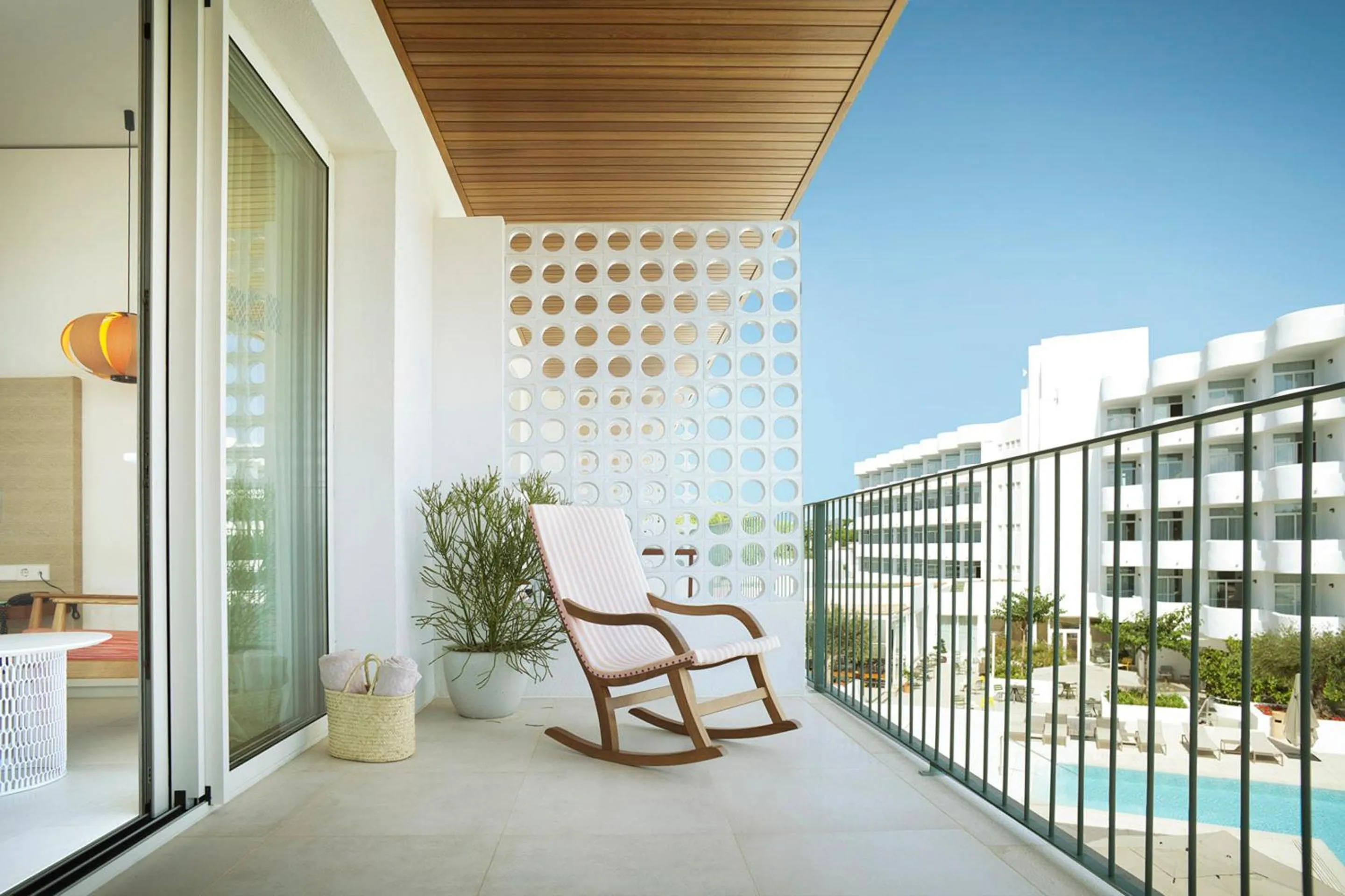 Balcony/Terrace in Inturotel Cala Esmeralda Beach Hotel & Spa - Adults Only