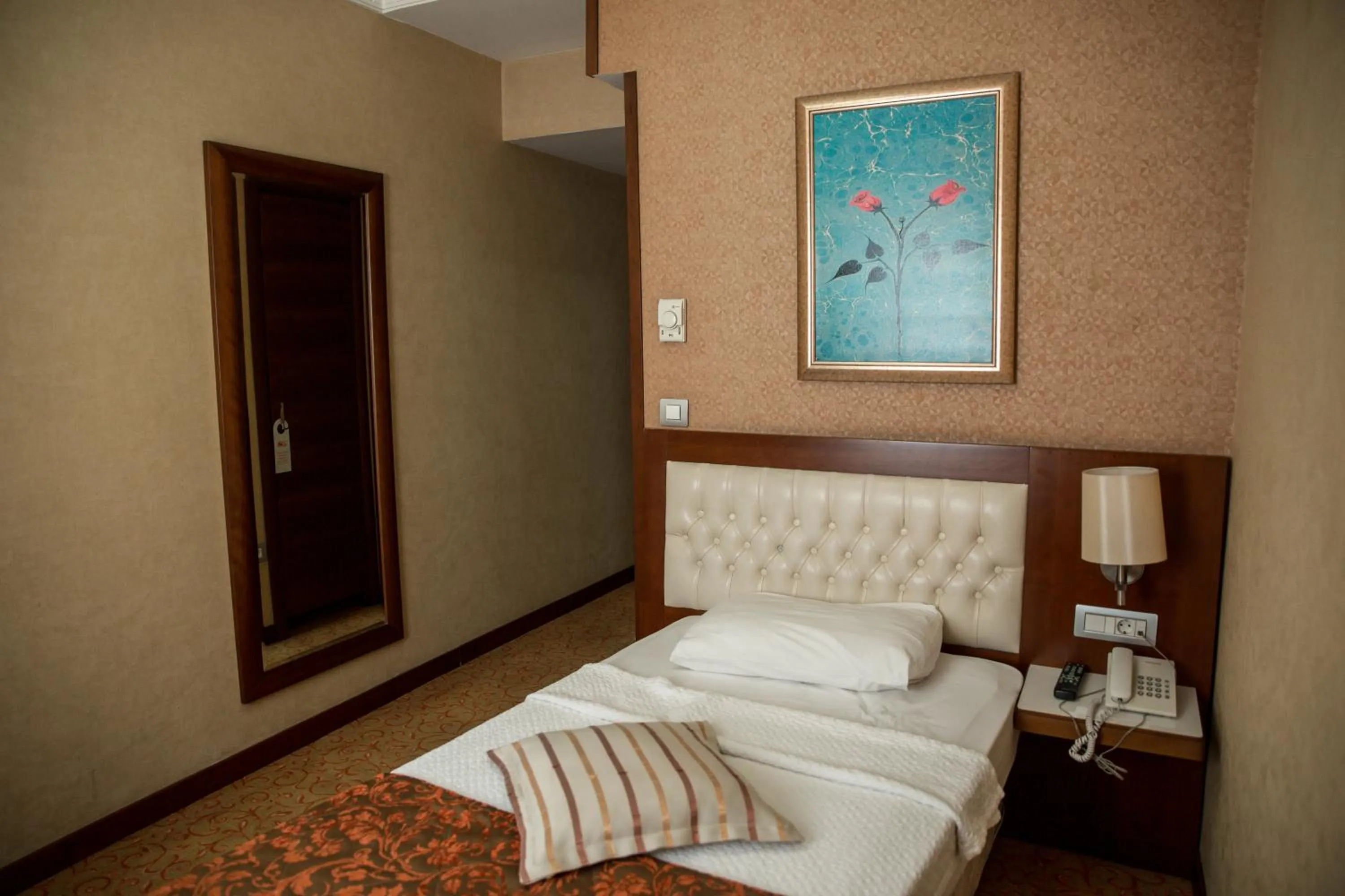 Bed in Yuksel Hotel
