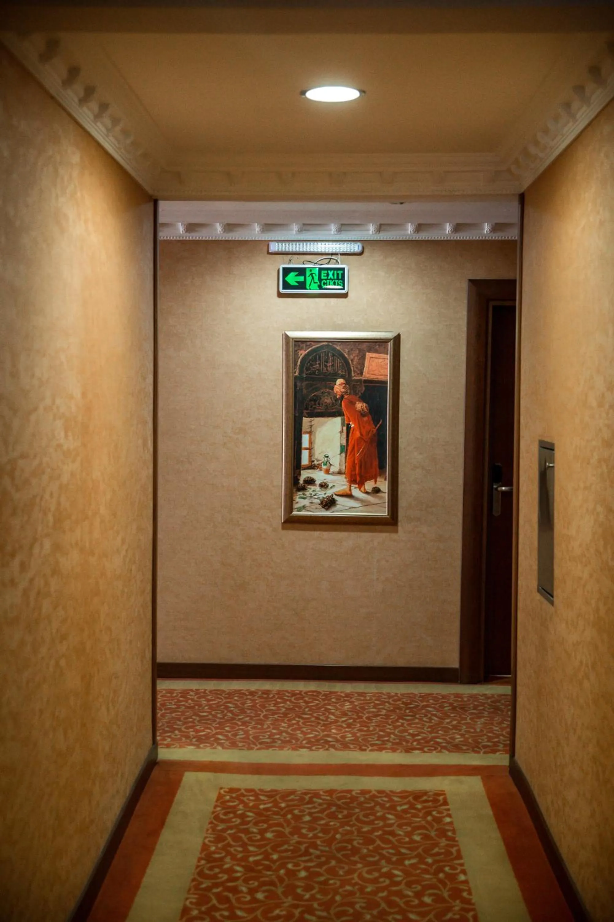 Decorative detail in Yuksel Hotel