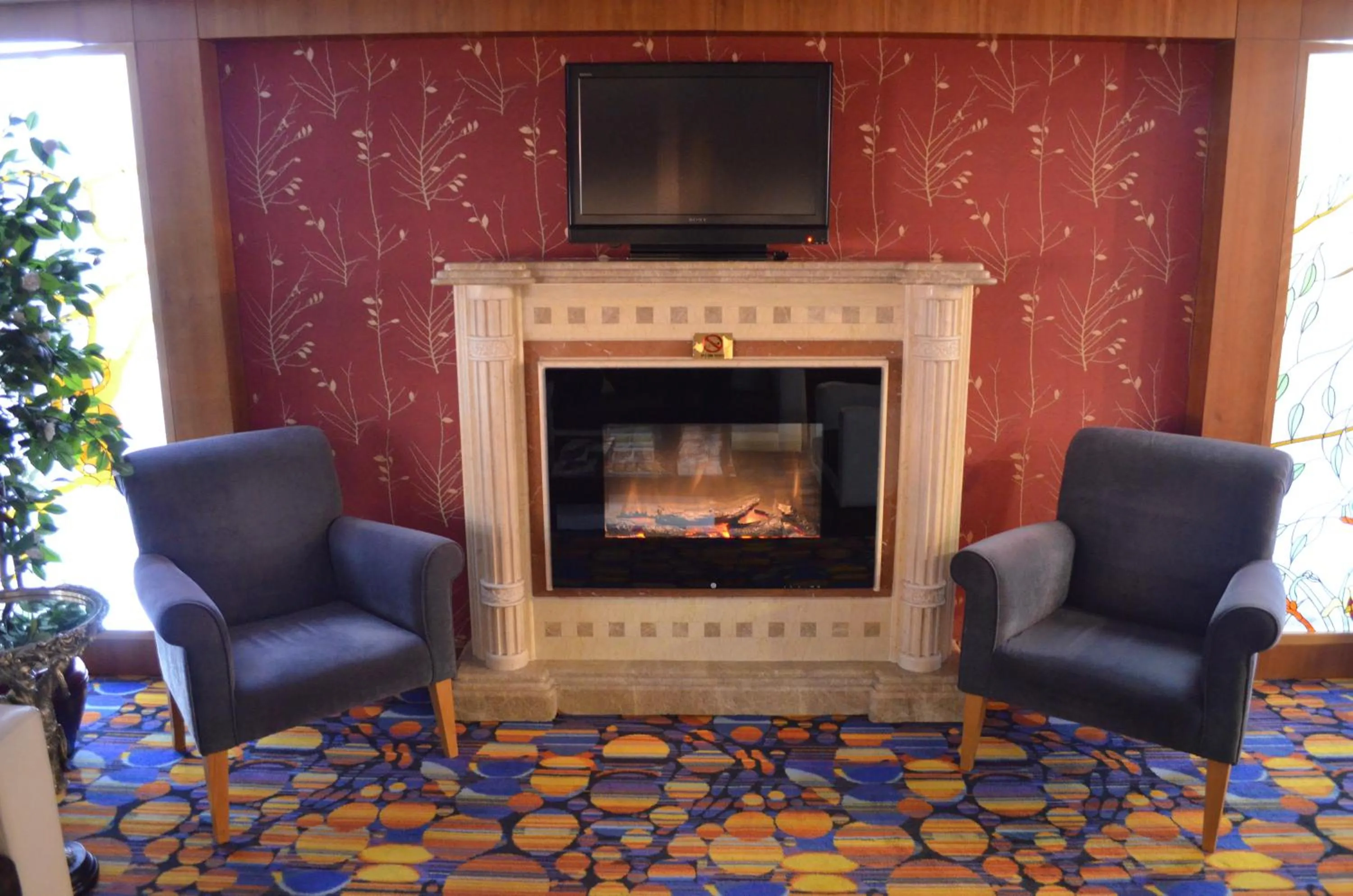 Lobby or reception in Yuksel Hotel