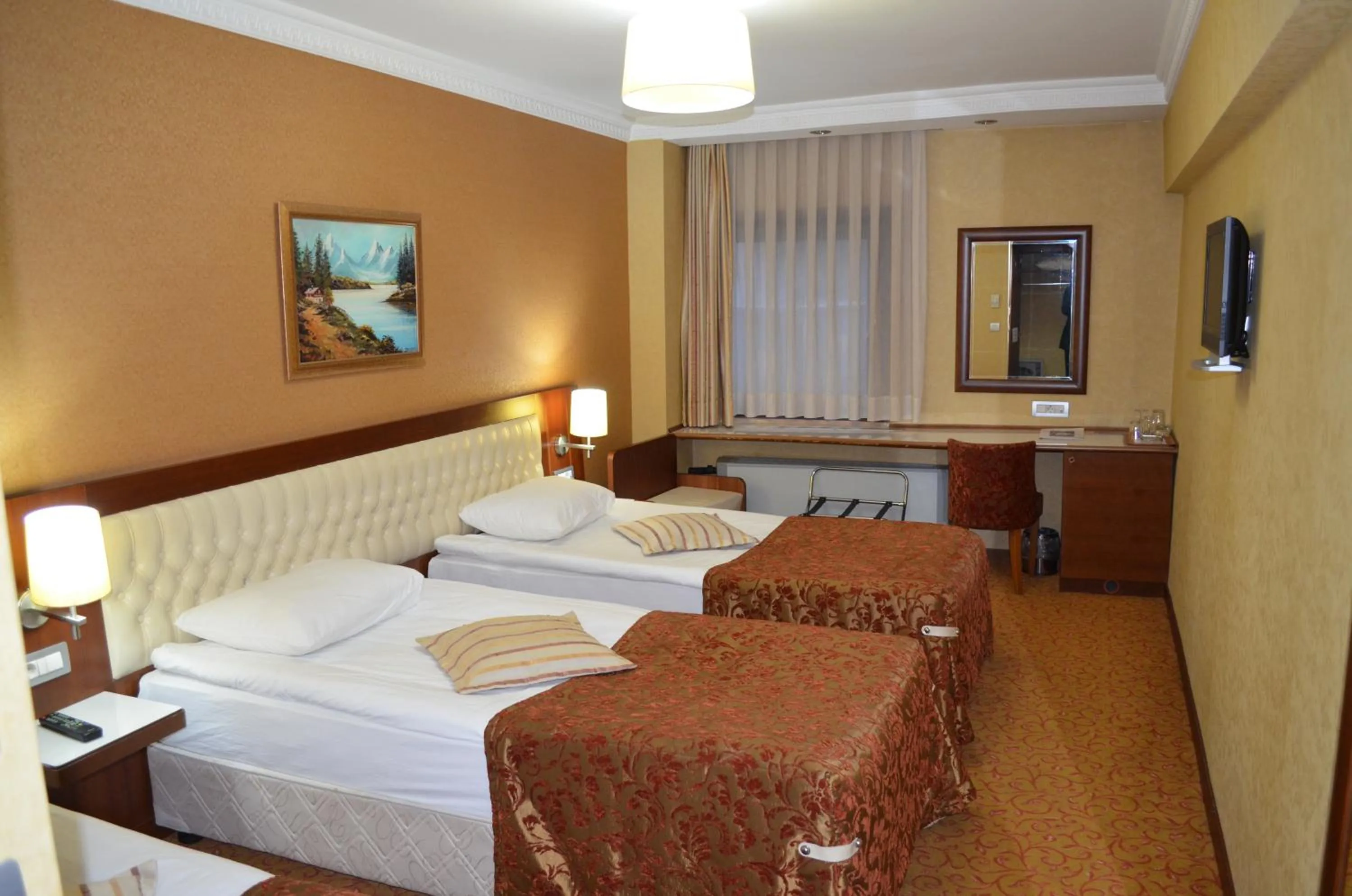Bed in Yuksel Hotel