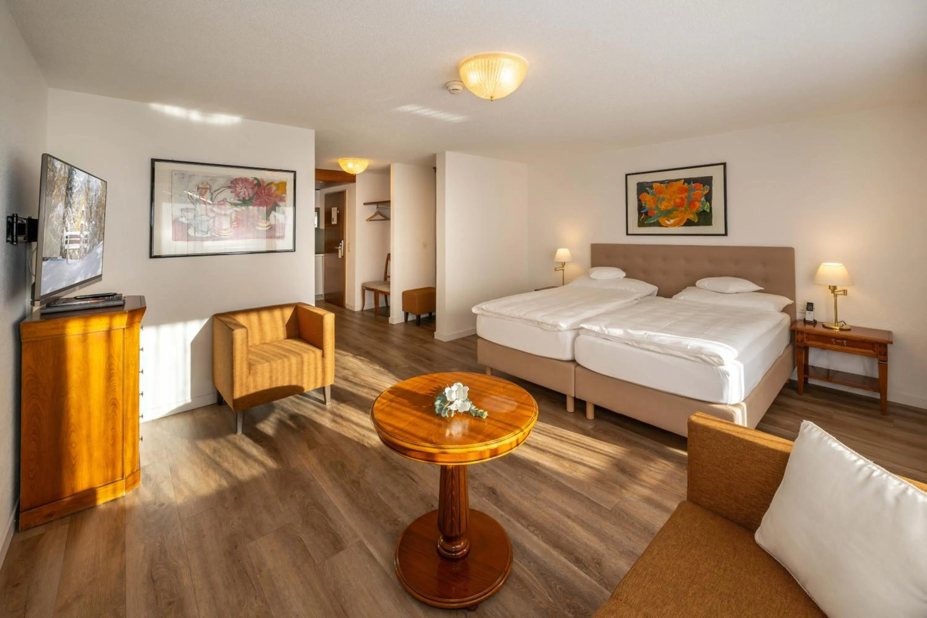 Bed in Arca Aparthotel & Spa