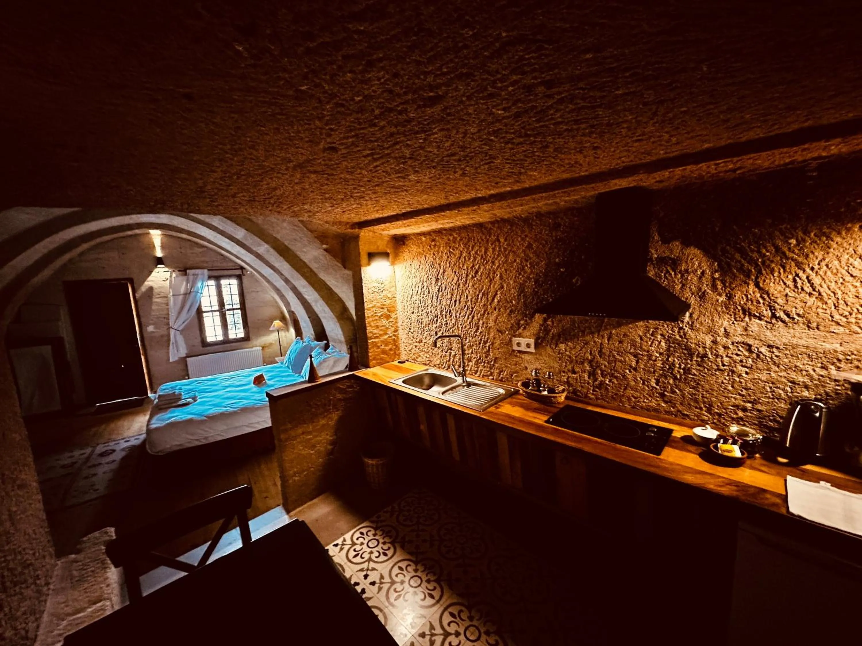 Kitchen or kitchenette in Les Maisons De Cappadoce