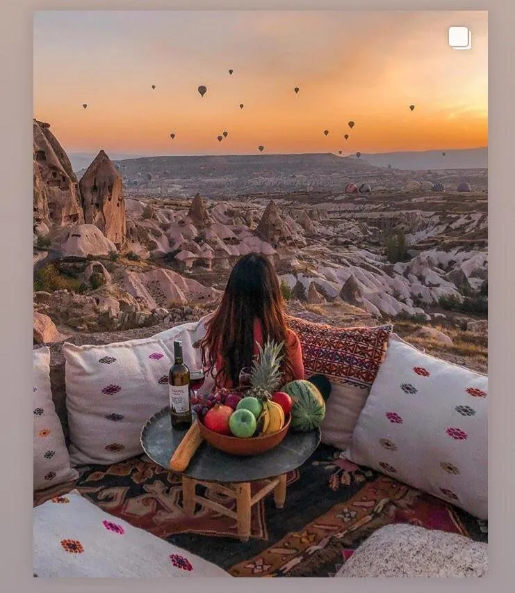 Natural landscape in Les Maisons De Cappadoce