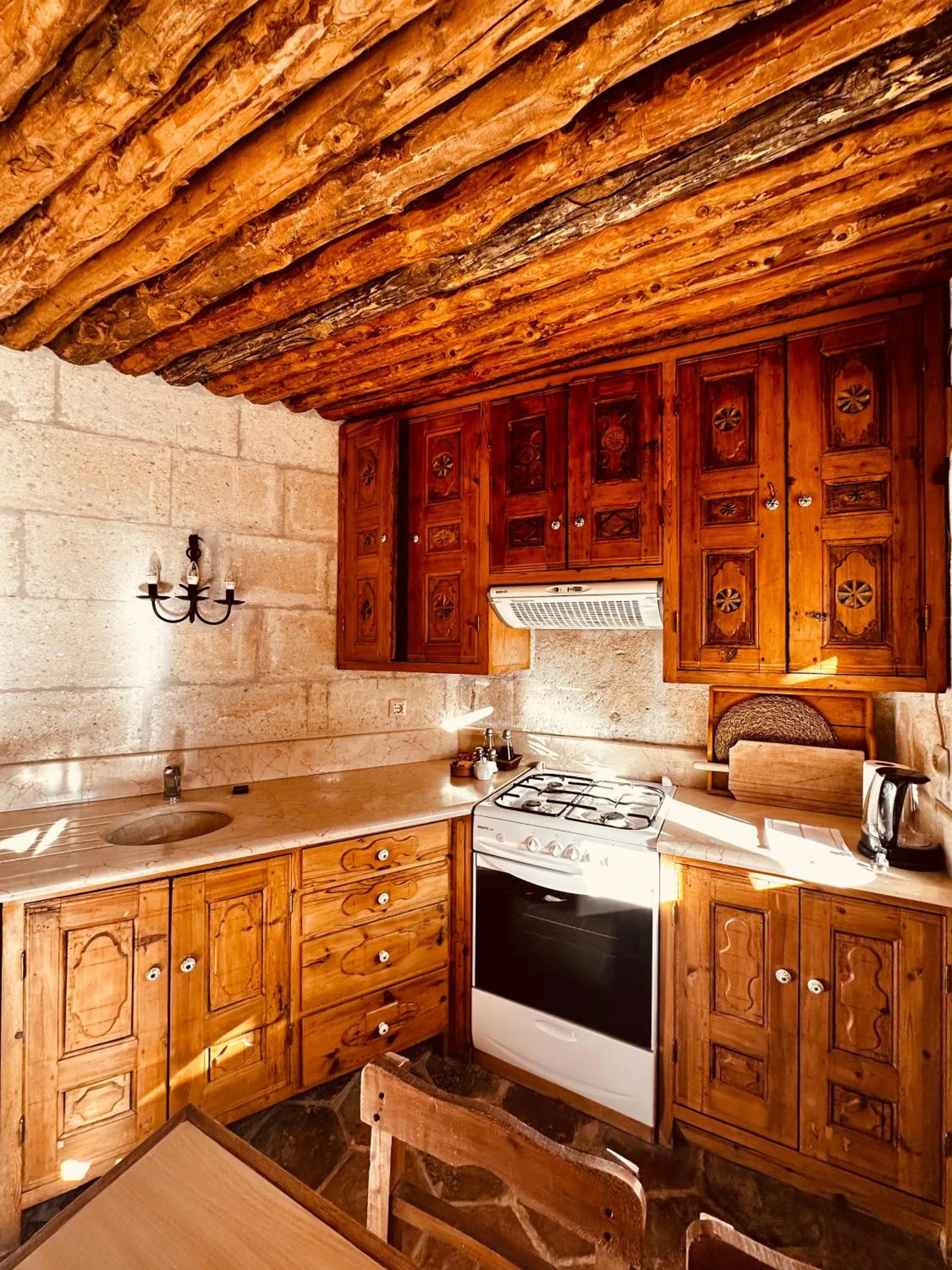 Kitchen or kitchenette in Les Maisons De Cappadoce