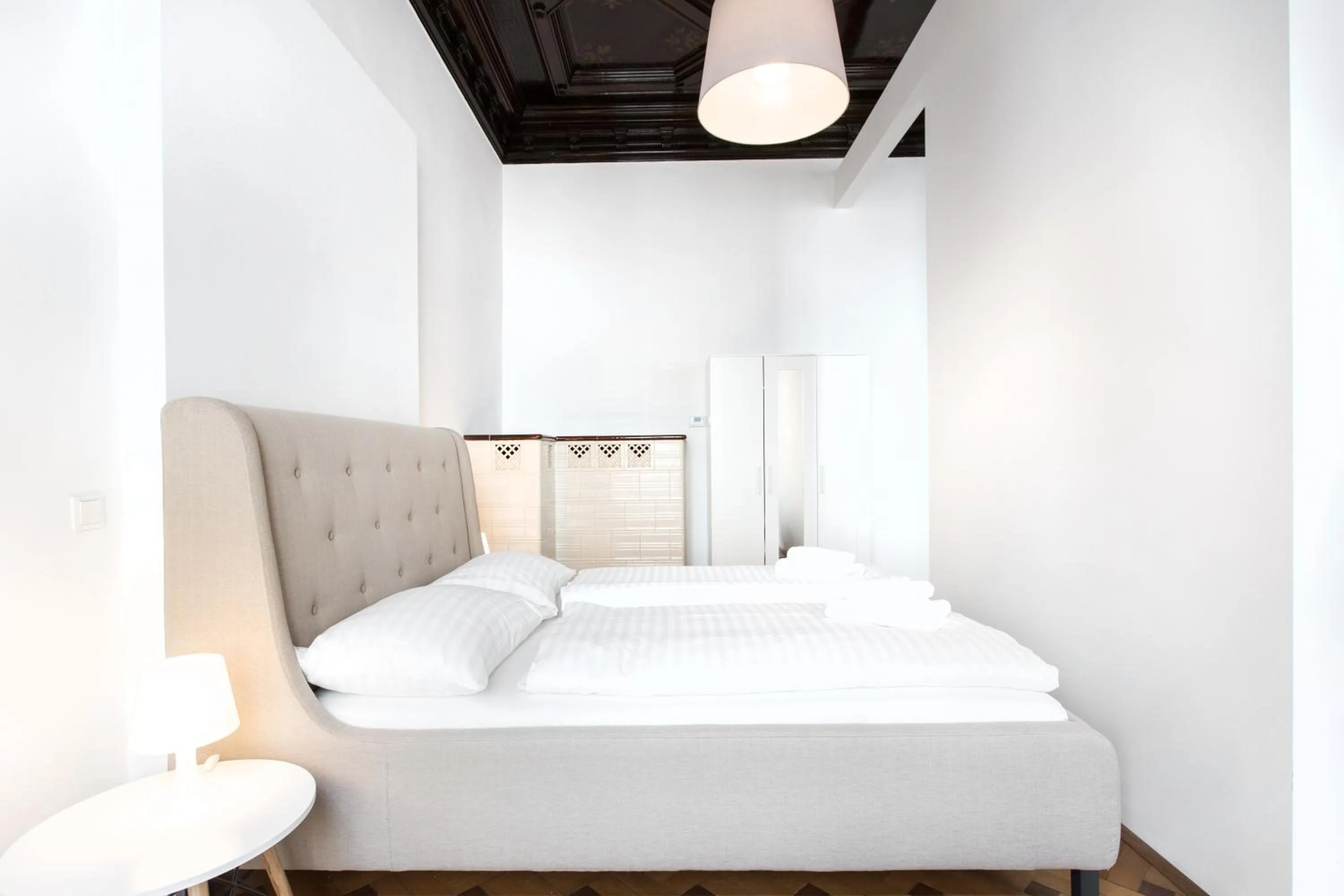 Bedroom, Bed in HeyMi Apartments in City Center