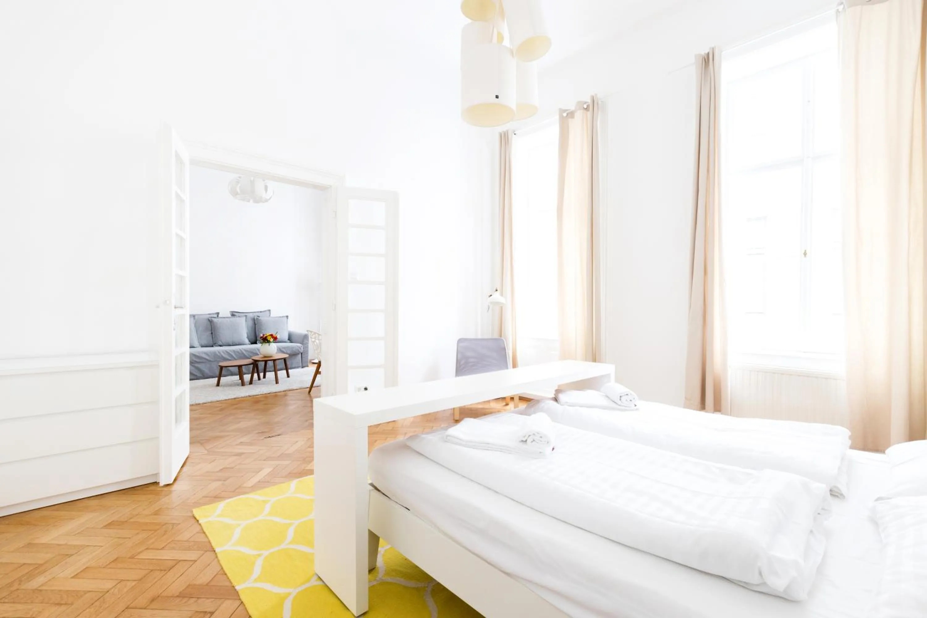 Bed in HeyMi Apartments in City Center