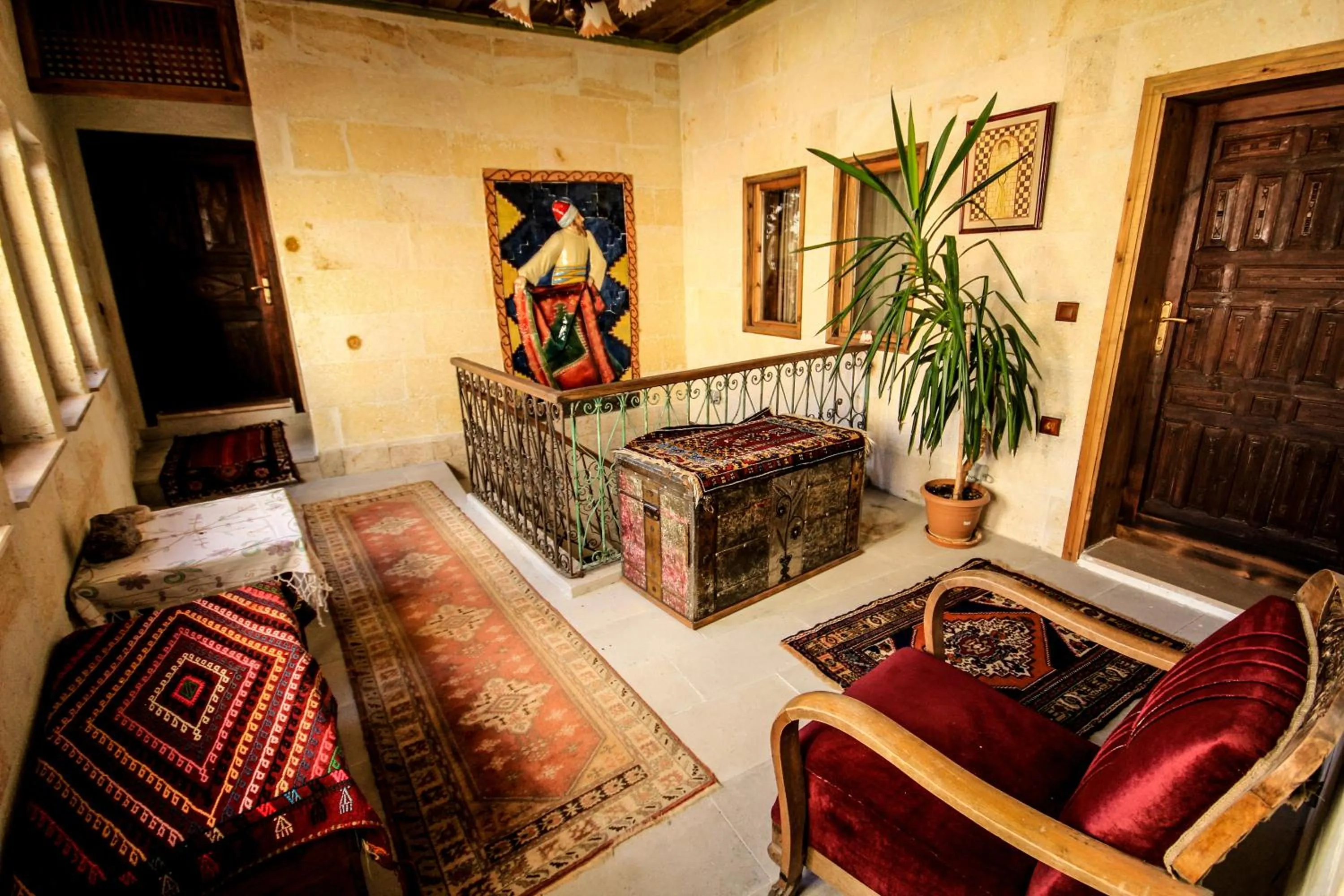 Floor plan, Bed in Sofa Hotel