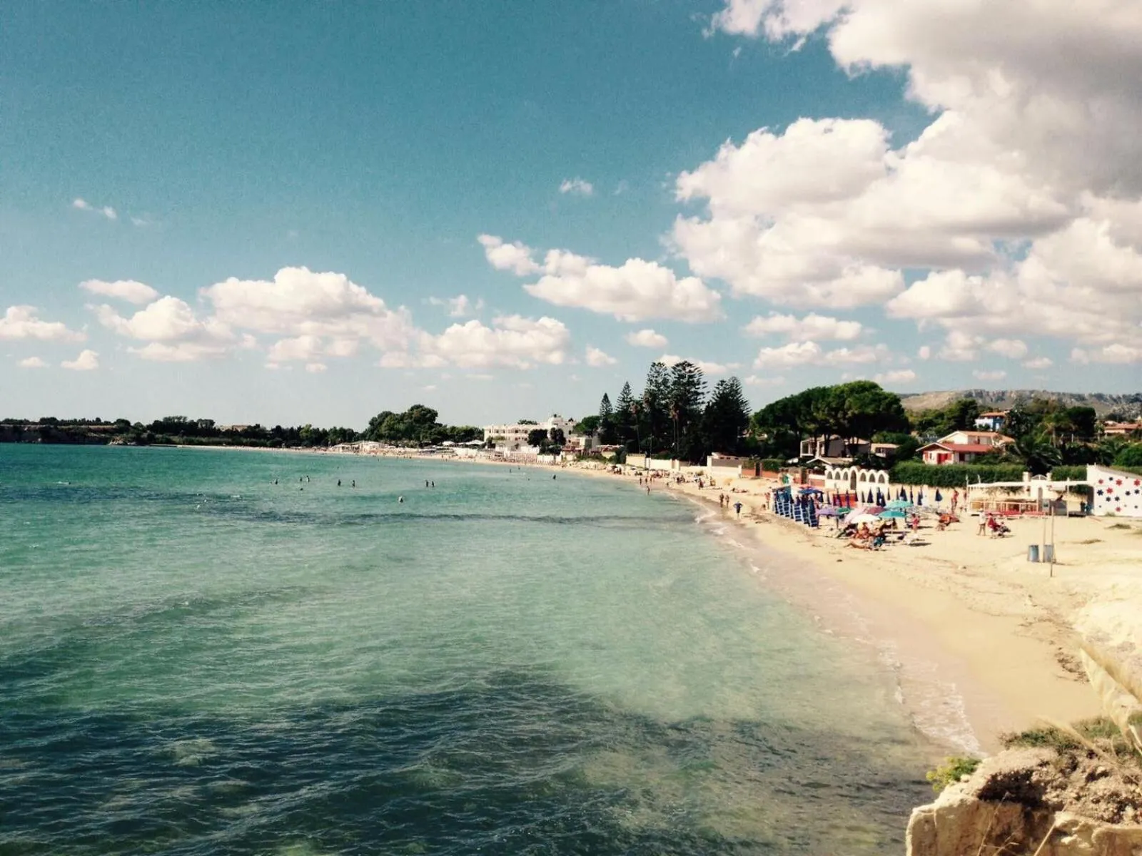 Beach in Casa Himera Fontane Bianche