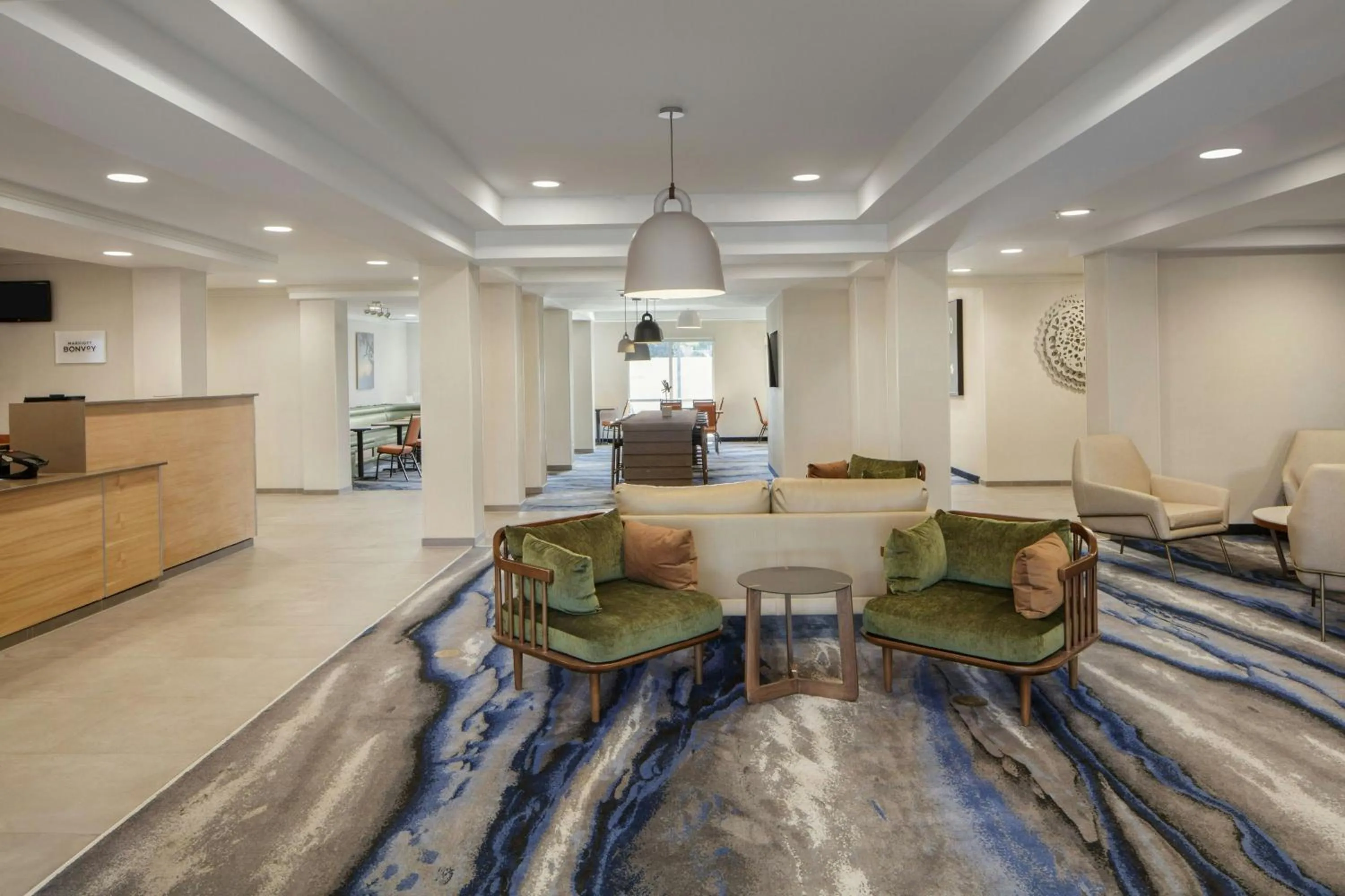 Lobby or reception in Fairfield Inn & Suites Clovis