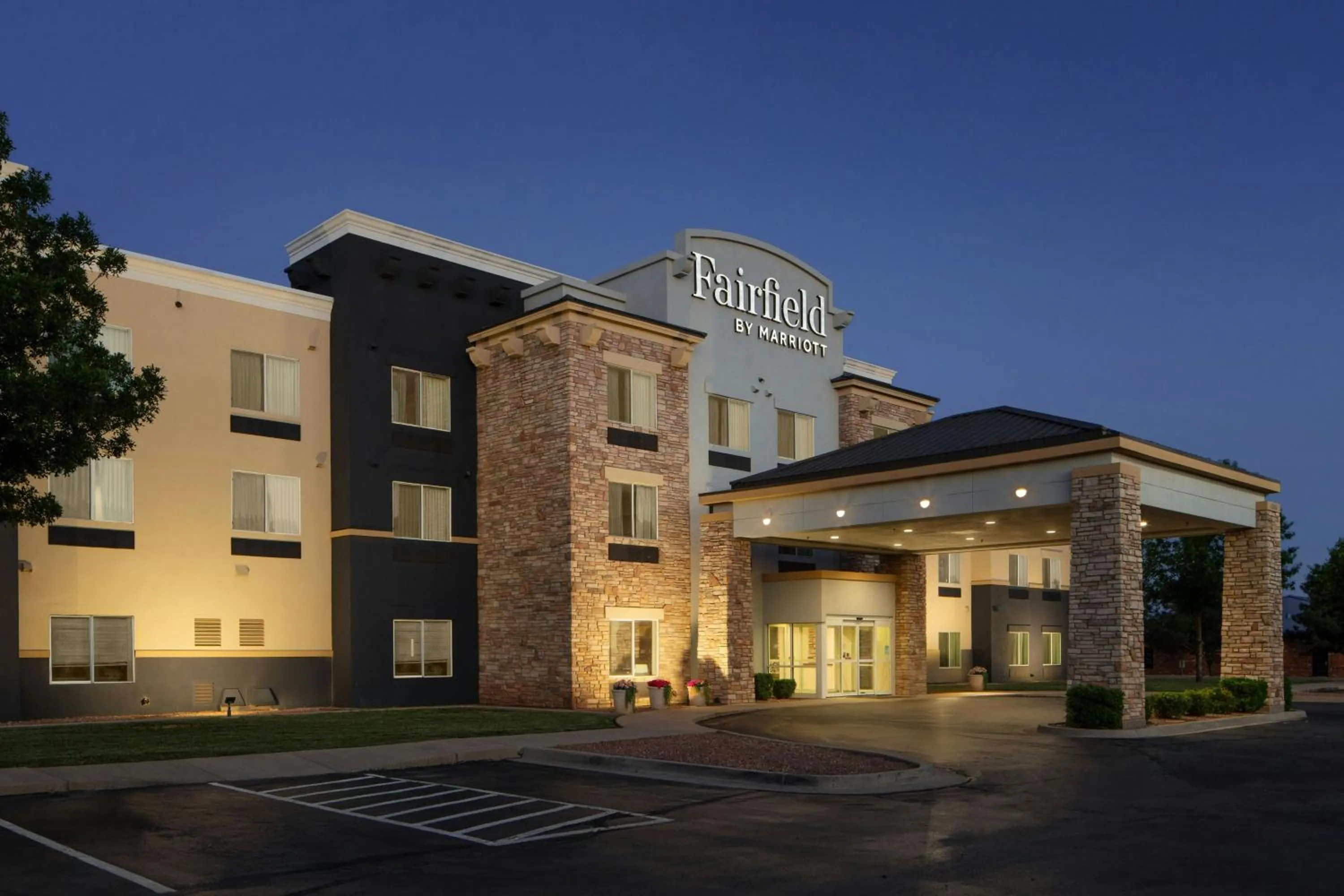 Property building in Fairfield Inn & Suites Clovis