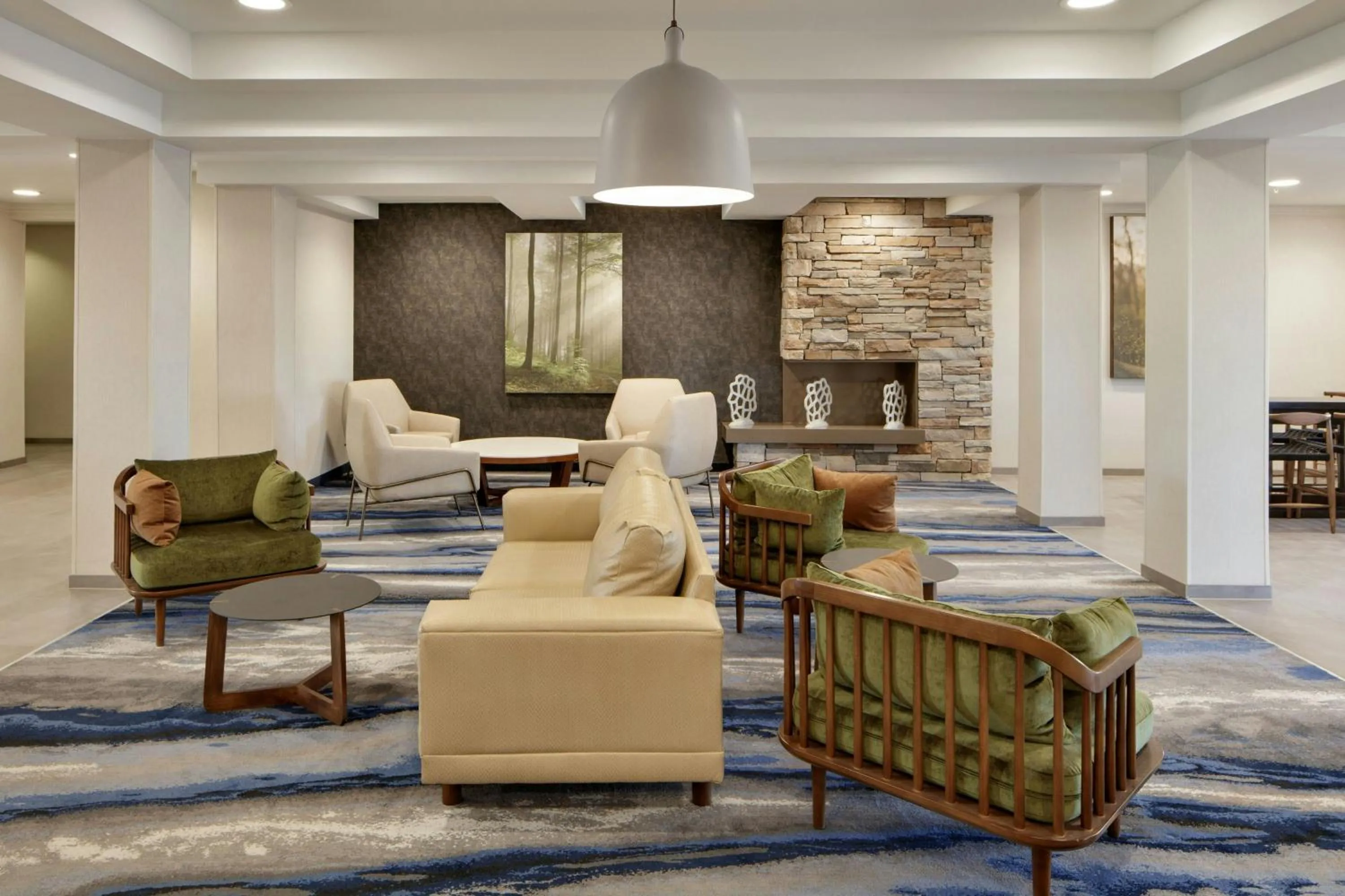 Lobby or reception in Fairfield Inn & Suites Clovis