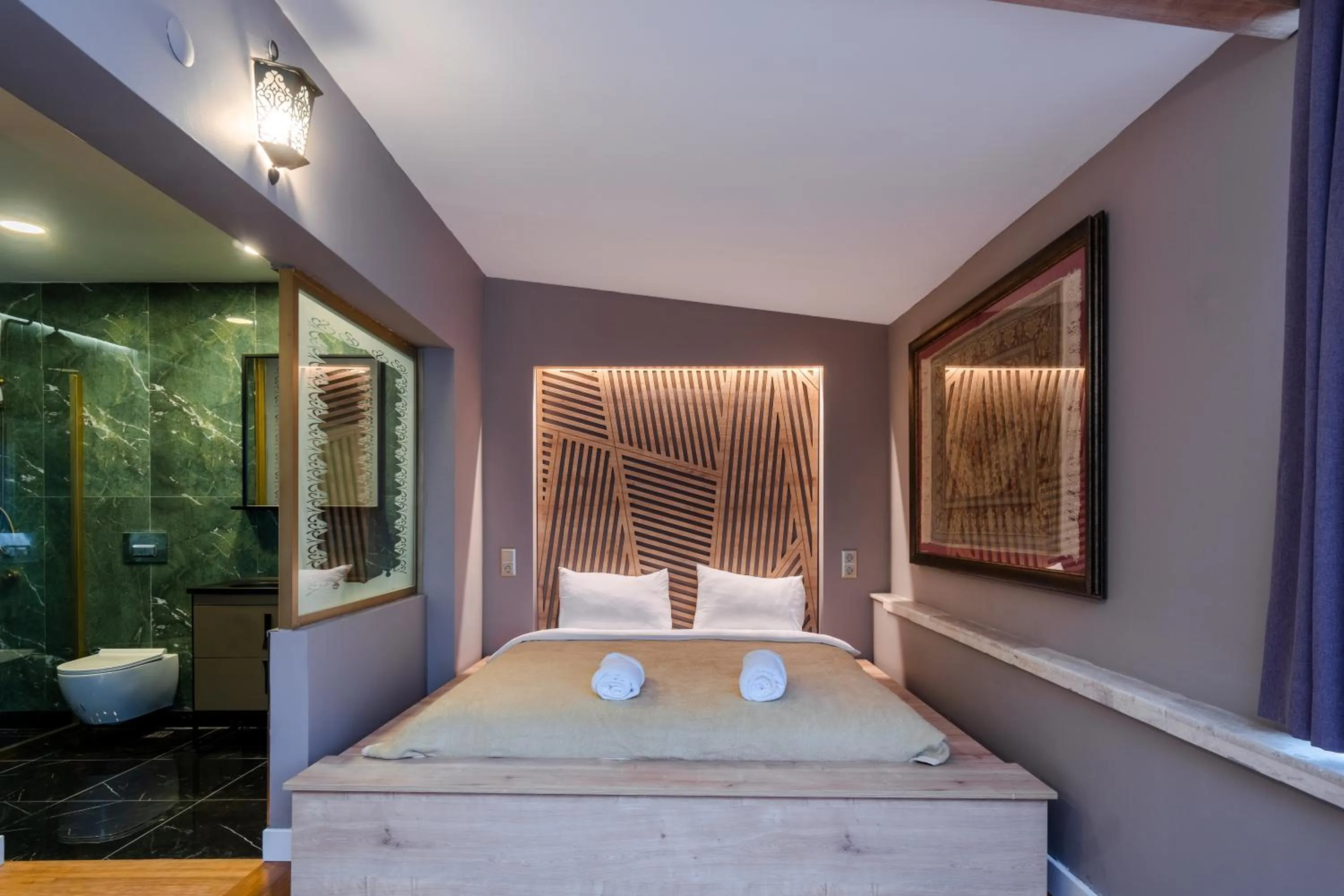 Bed in Şebnem Hotel