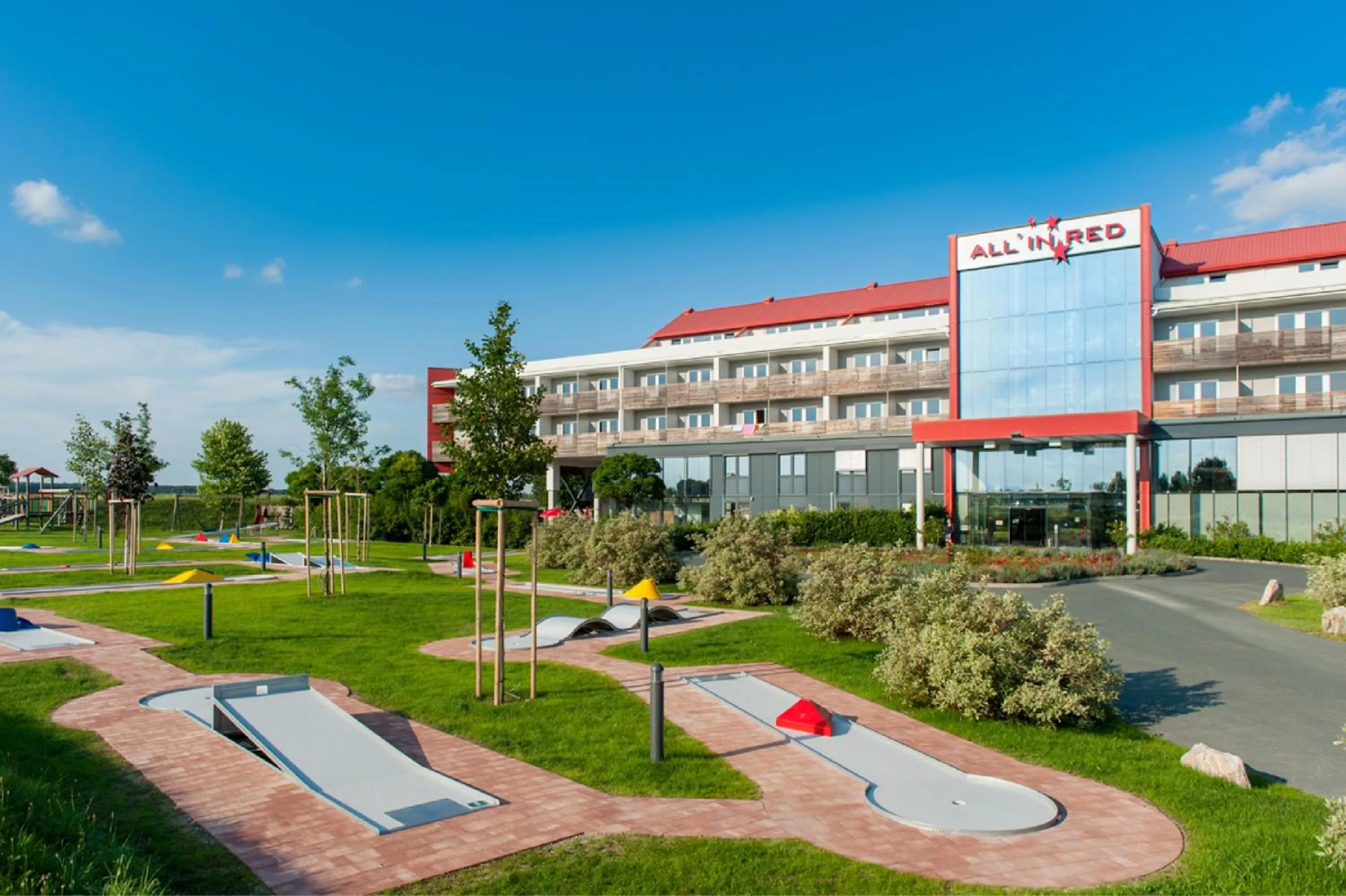 Children play ground in All in Red Thermenhotel