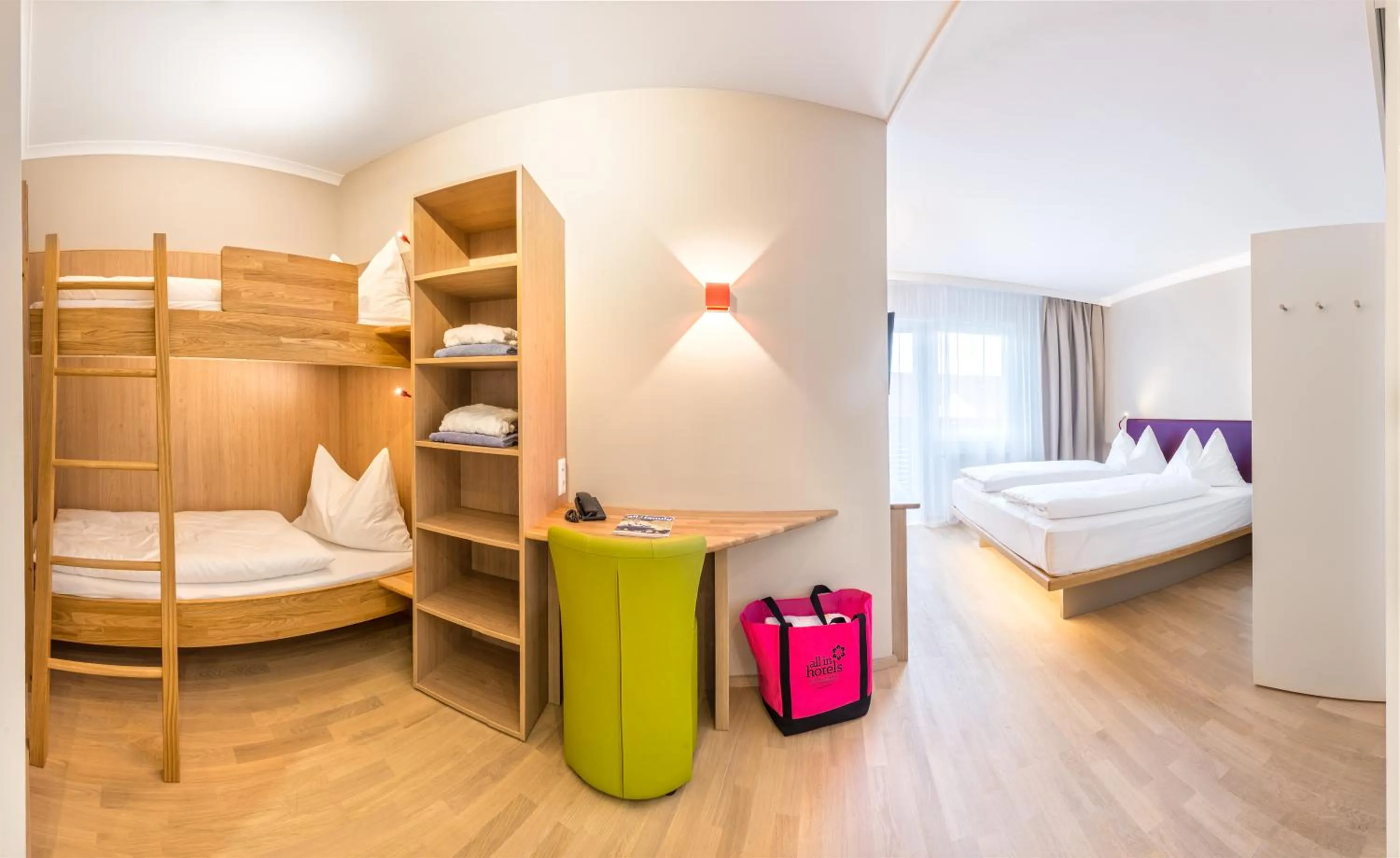 Lobby or reception, Bed in All in Red Thermenhotel