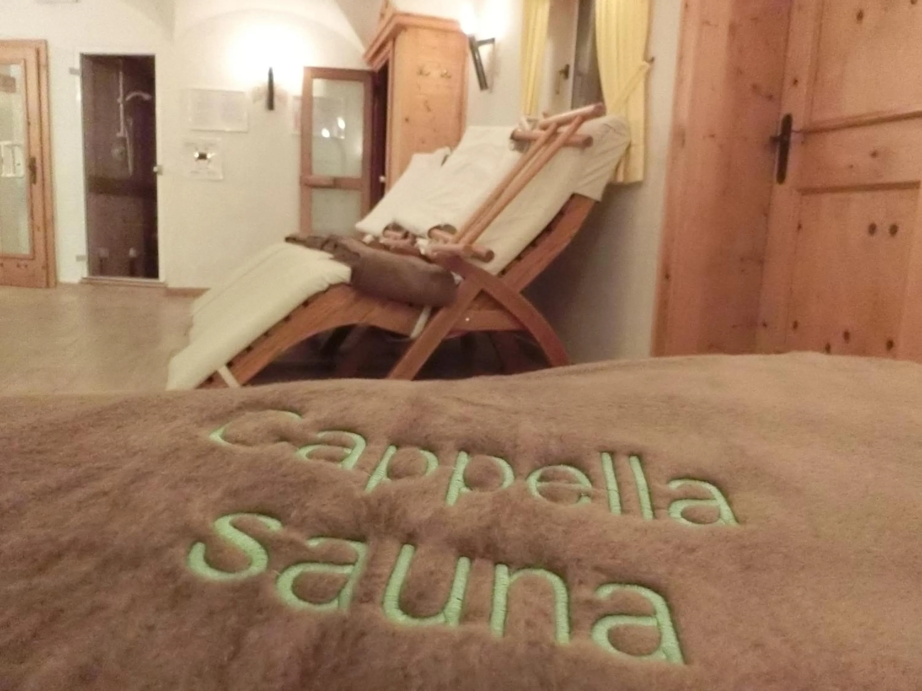 Sauna in Garni Criss