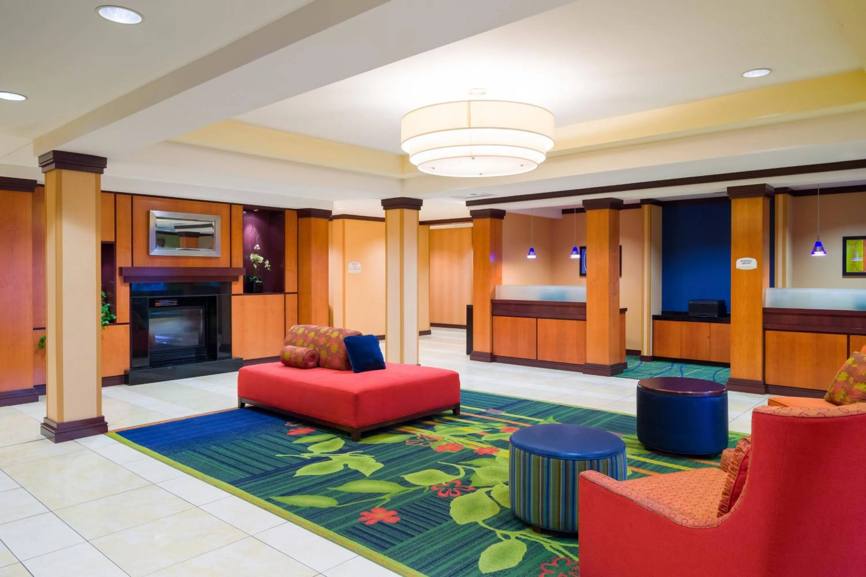 Lobby or reception in Fairfield Inn & Suites Lock Haven