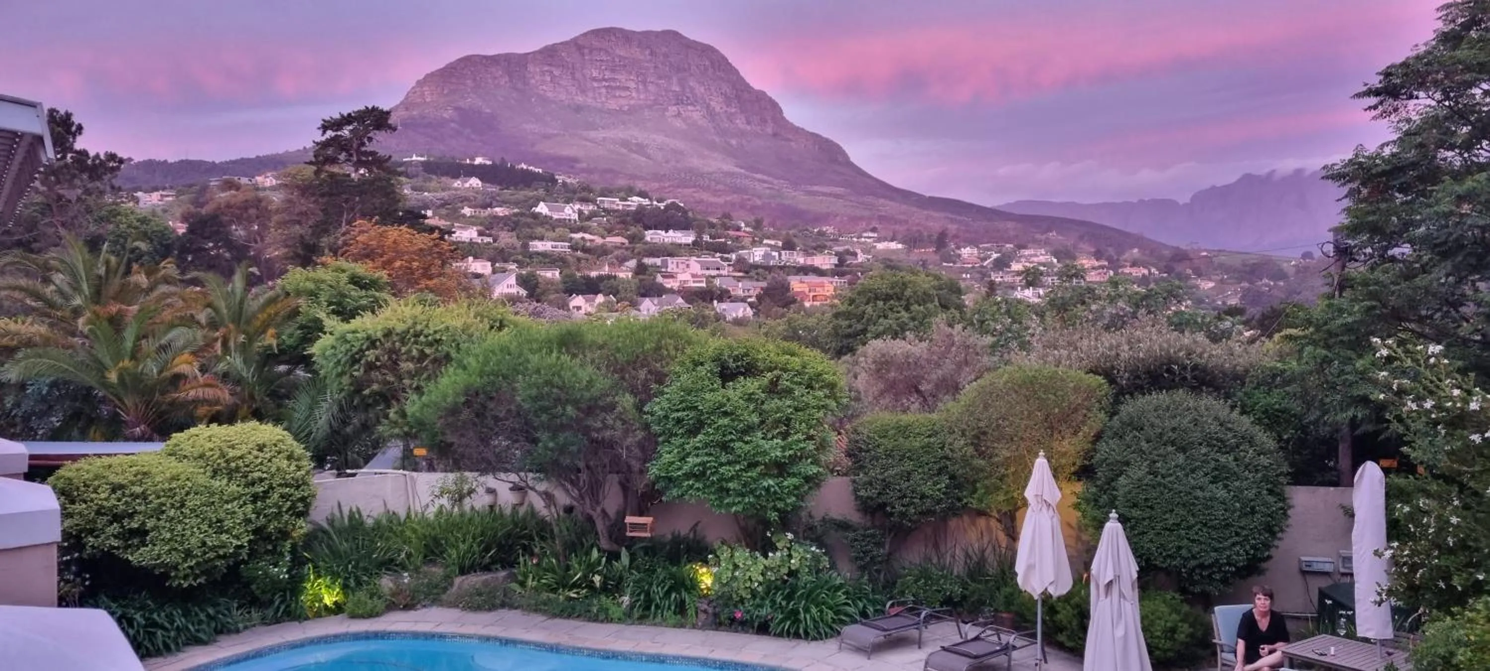 Swimming pool in SomerZicht Guest House