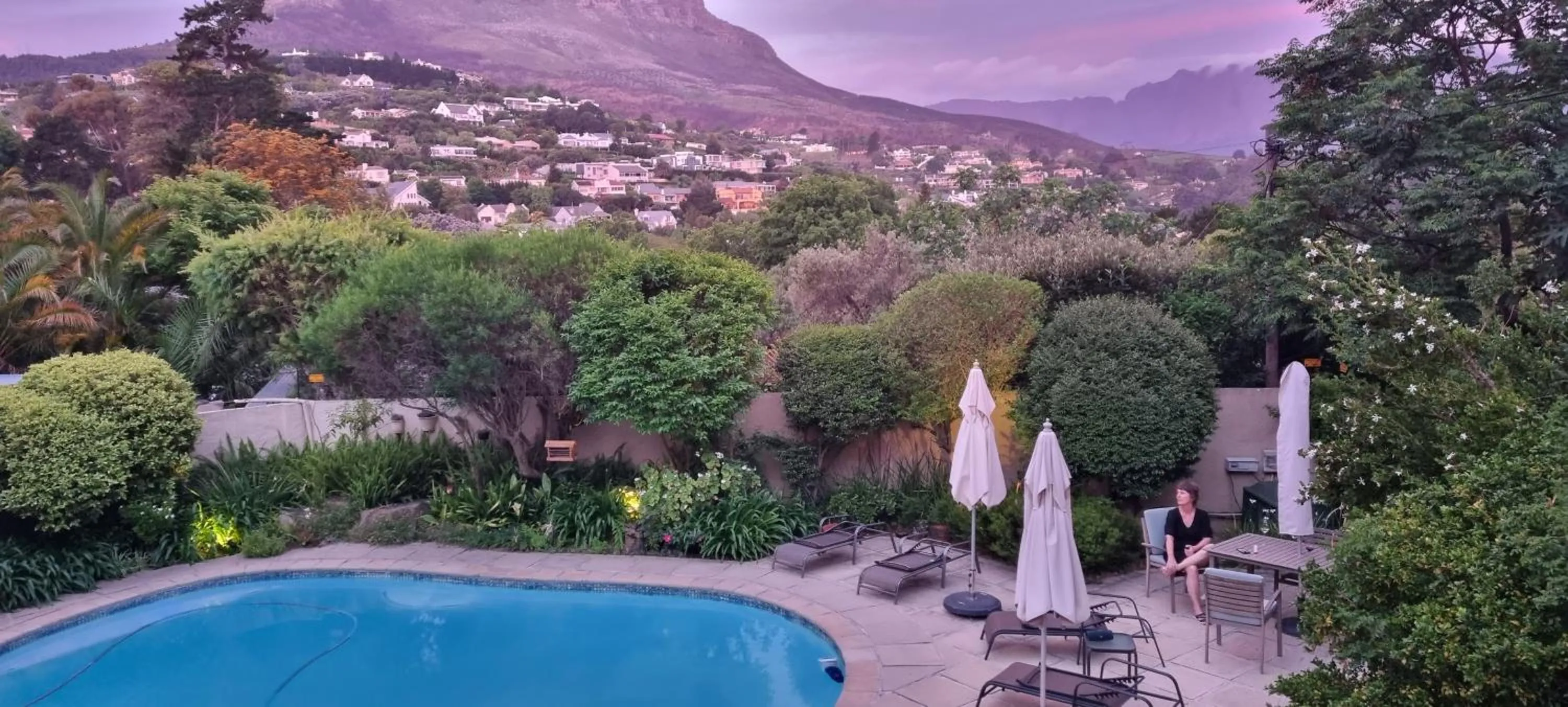 Swimming pool in SomerZicht Guest House