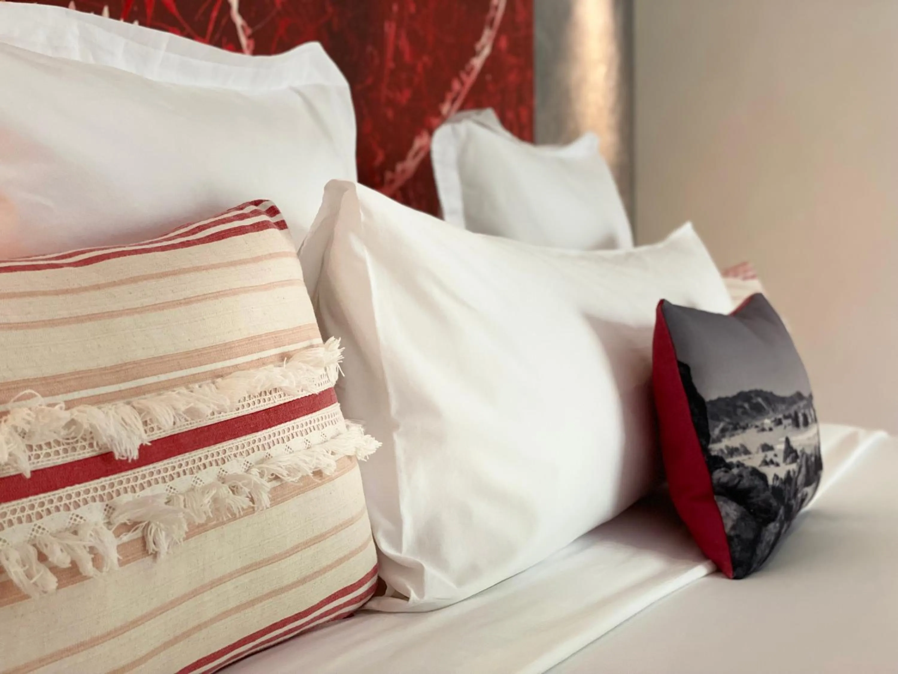 Bed in CASA-22 Luxury Boutique Hotel