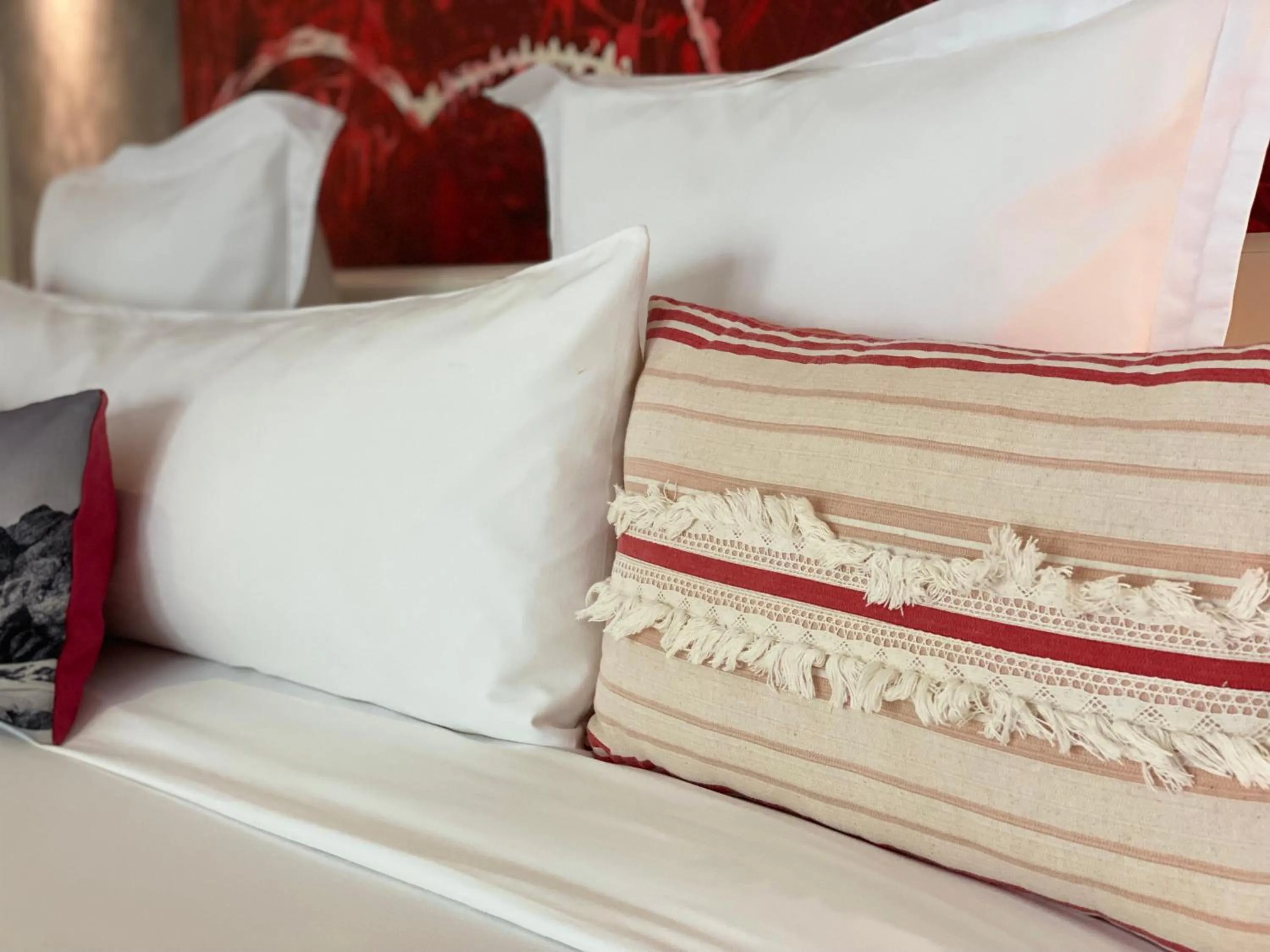 Bed in CASA-22 Luxury Boutique Hotel