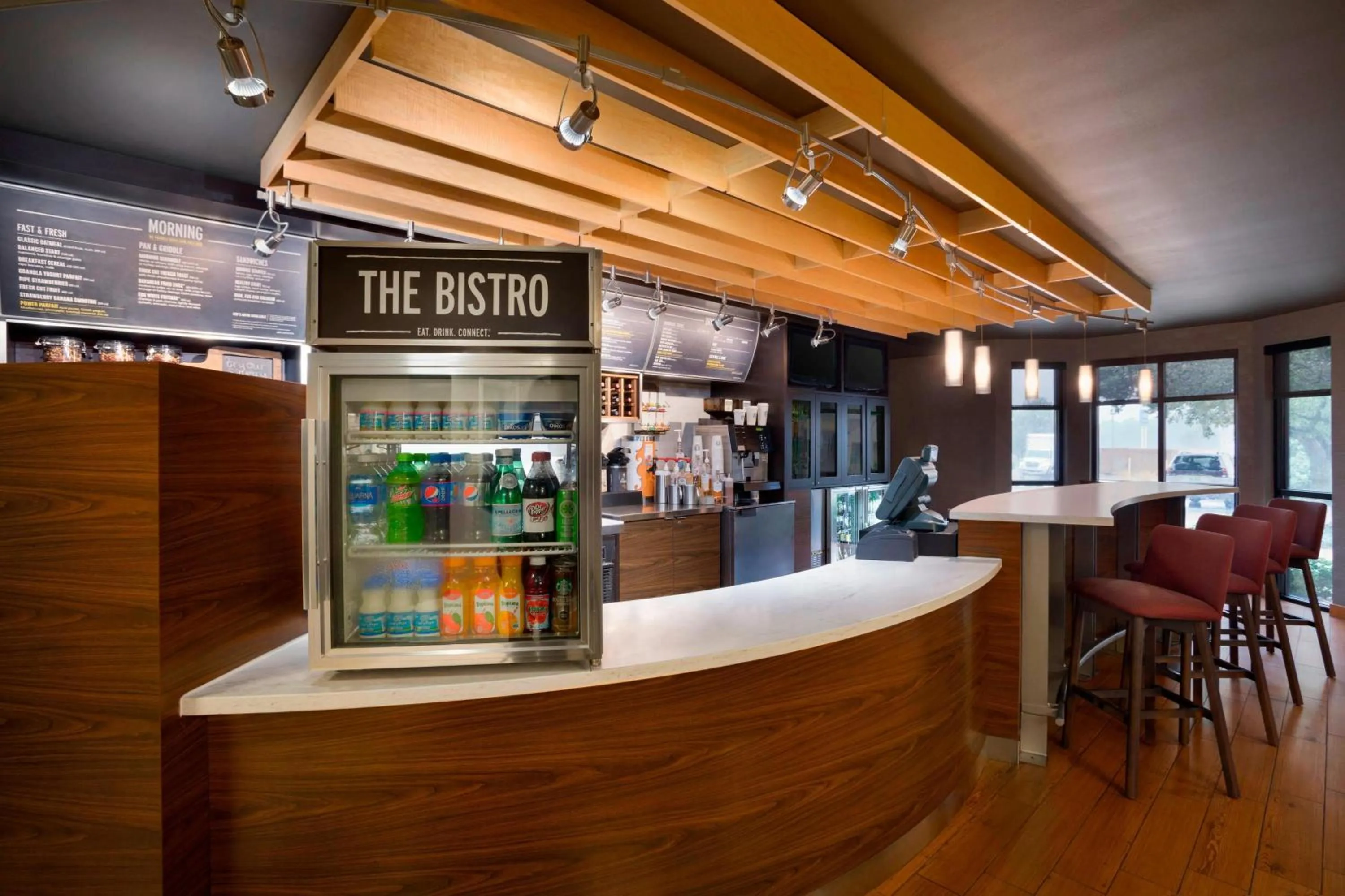 Restaurant/places to eat in Courtyard by Marriott Champaign