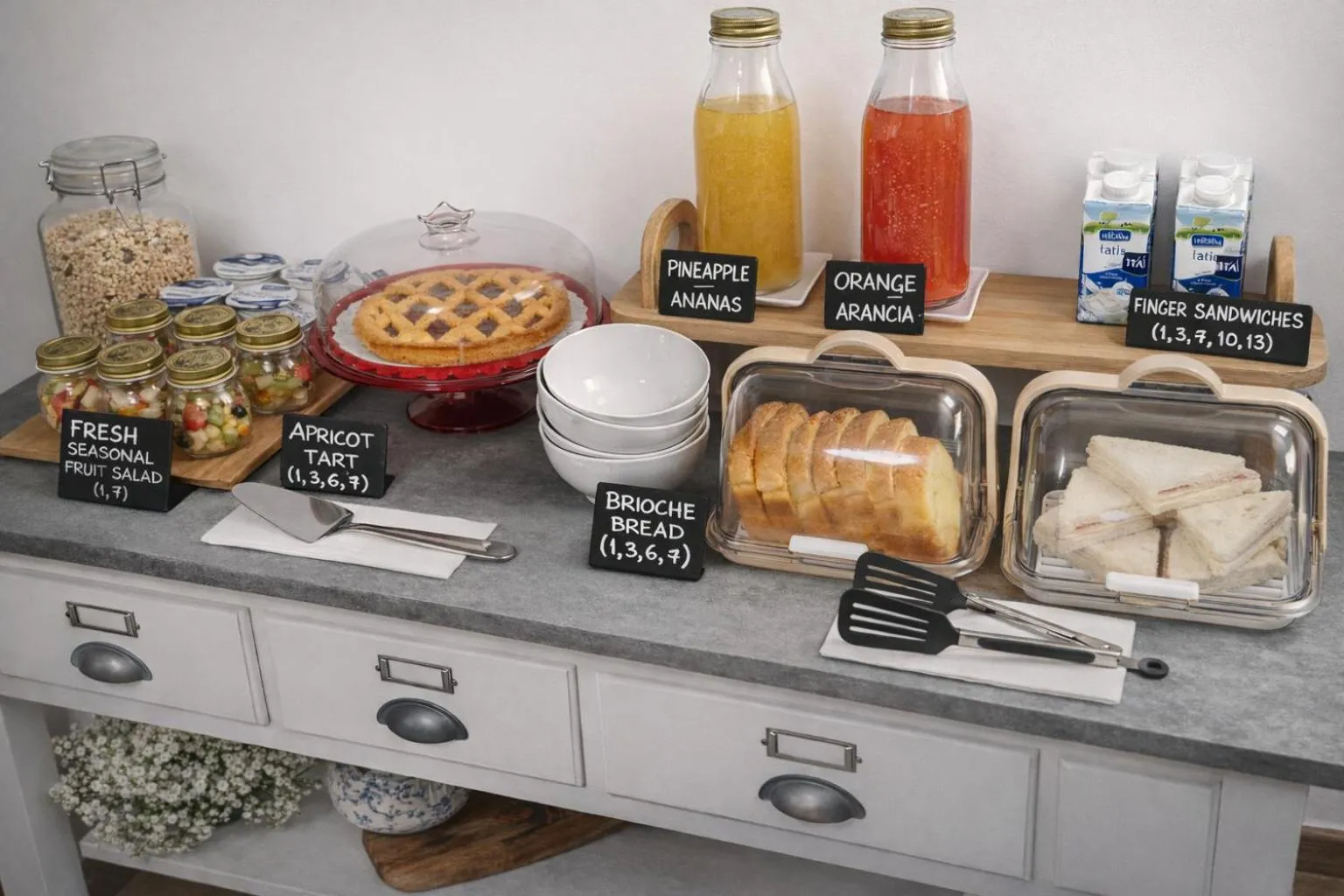 Breakfast in Il Piccolo B&B