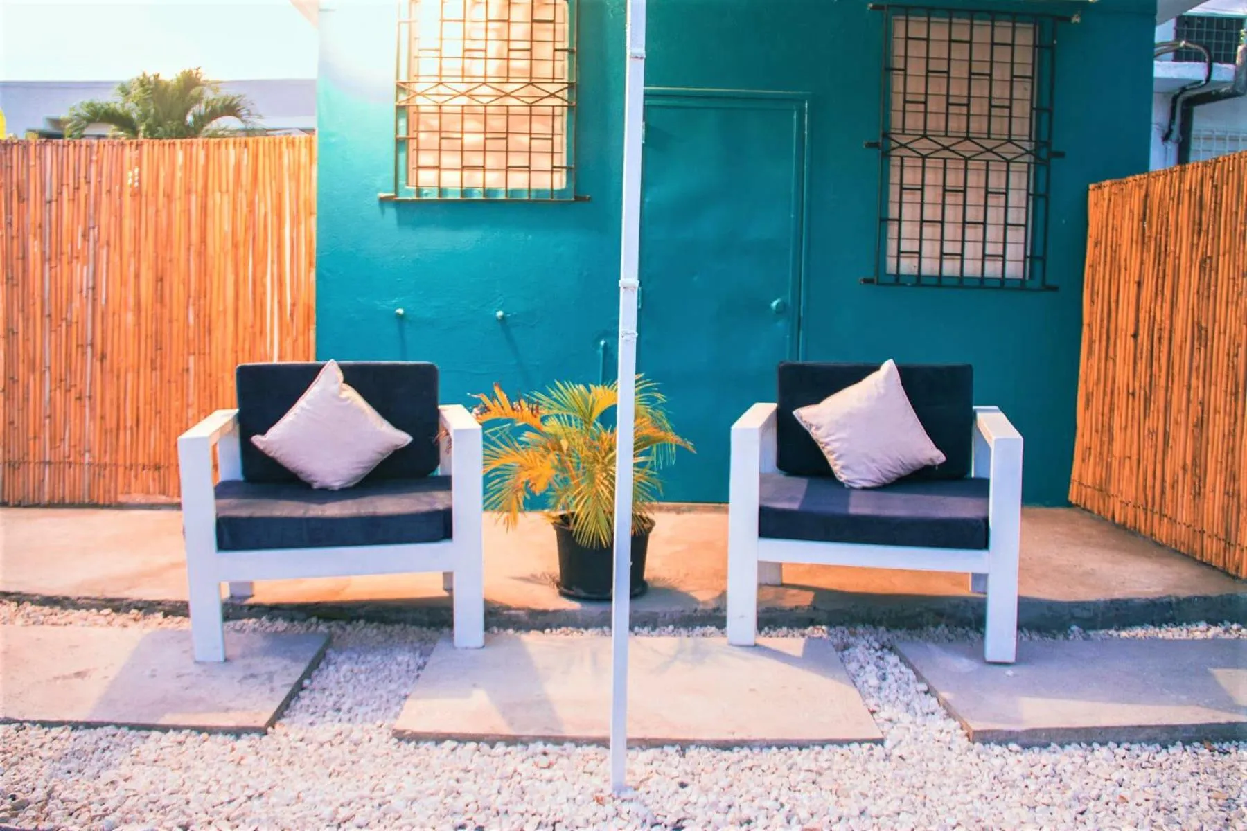 Patio in Eventuality B&B New Kingston