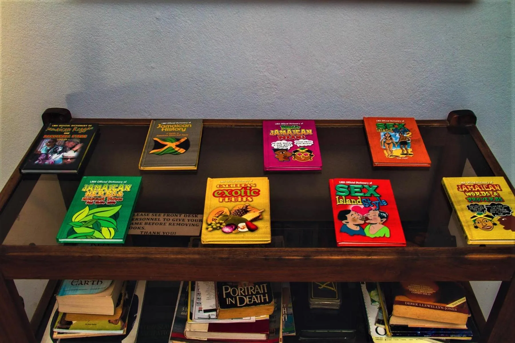 Library in Eventuality B&B New Kingston