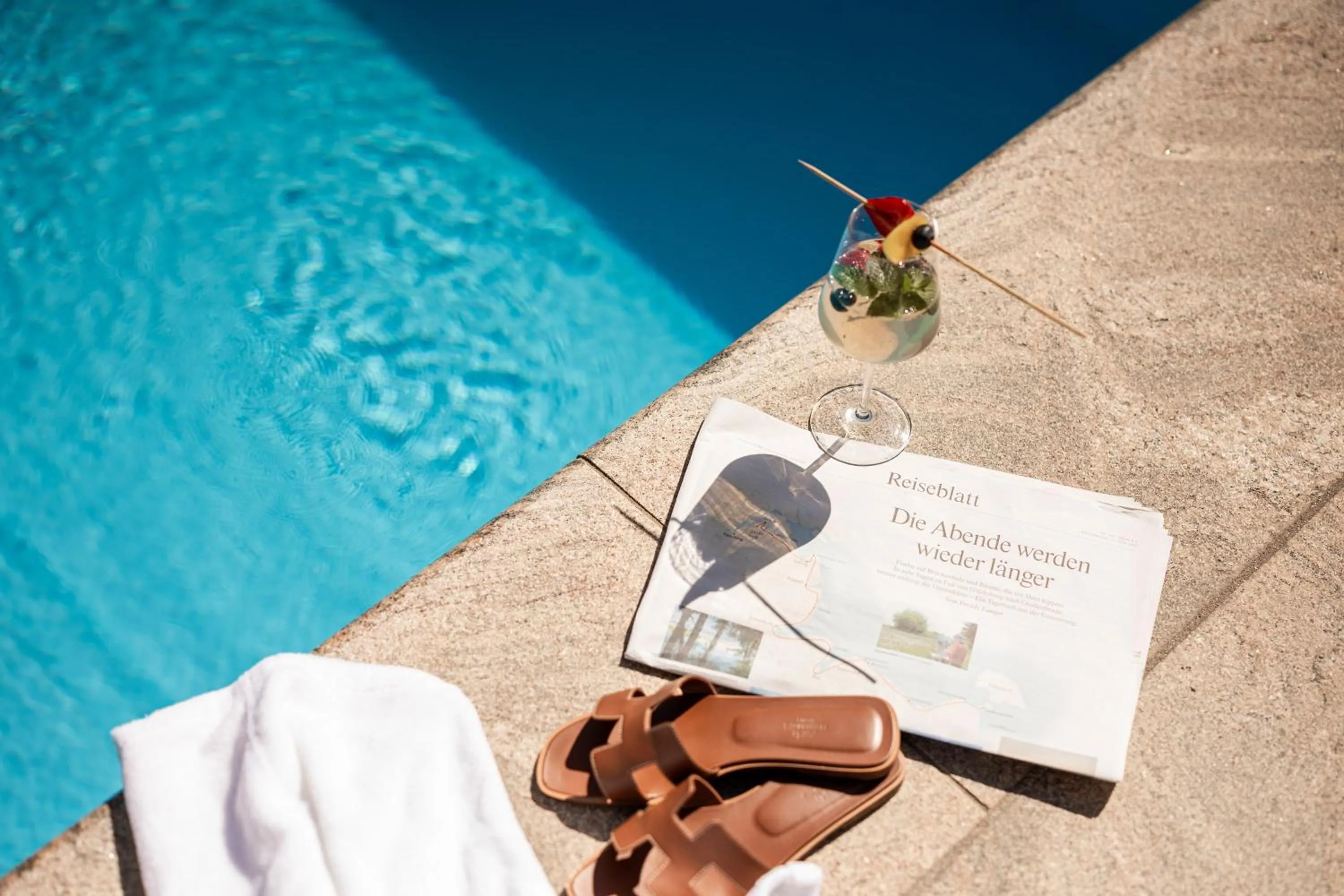 Swimming pool in EGGER Apartments & Suites