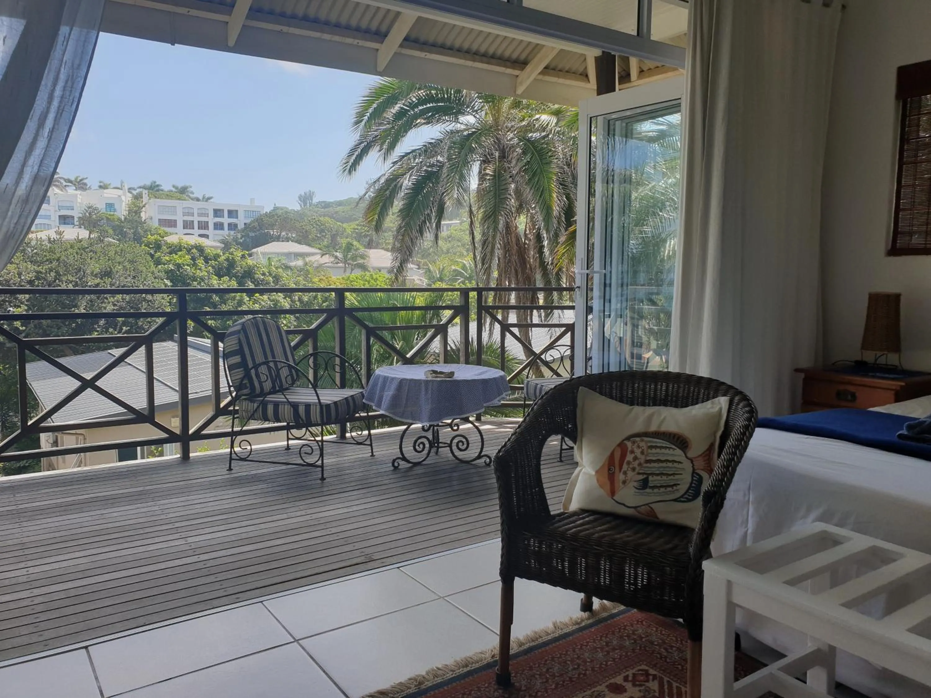 Balcony/Terrace in Shaka's Seat Guesthouse