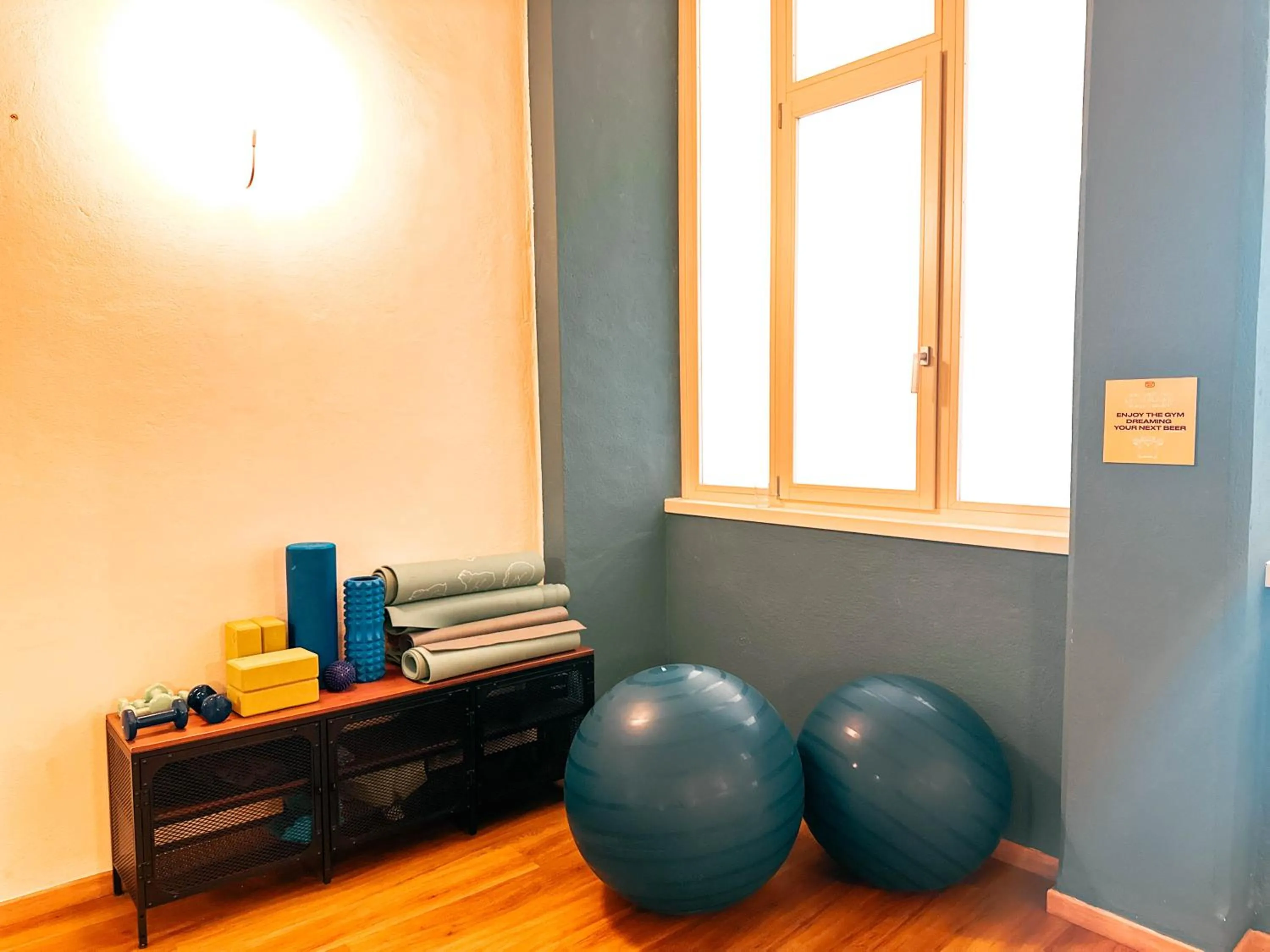 Fitness centre/facilities in Hotel Bello by Ostello Bello