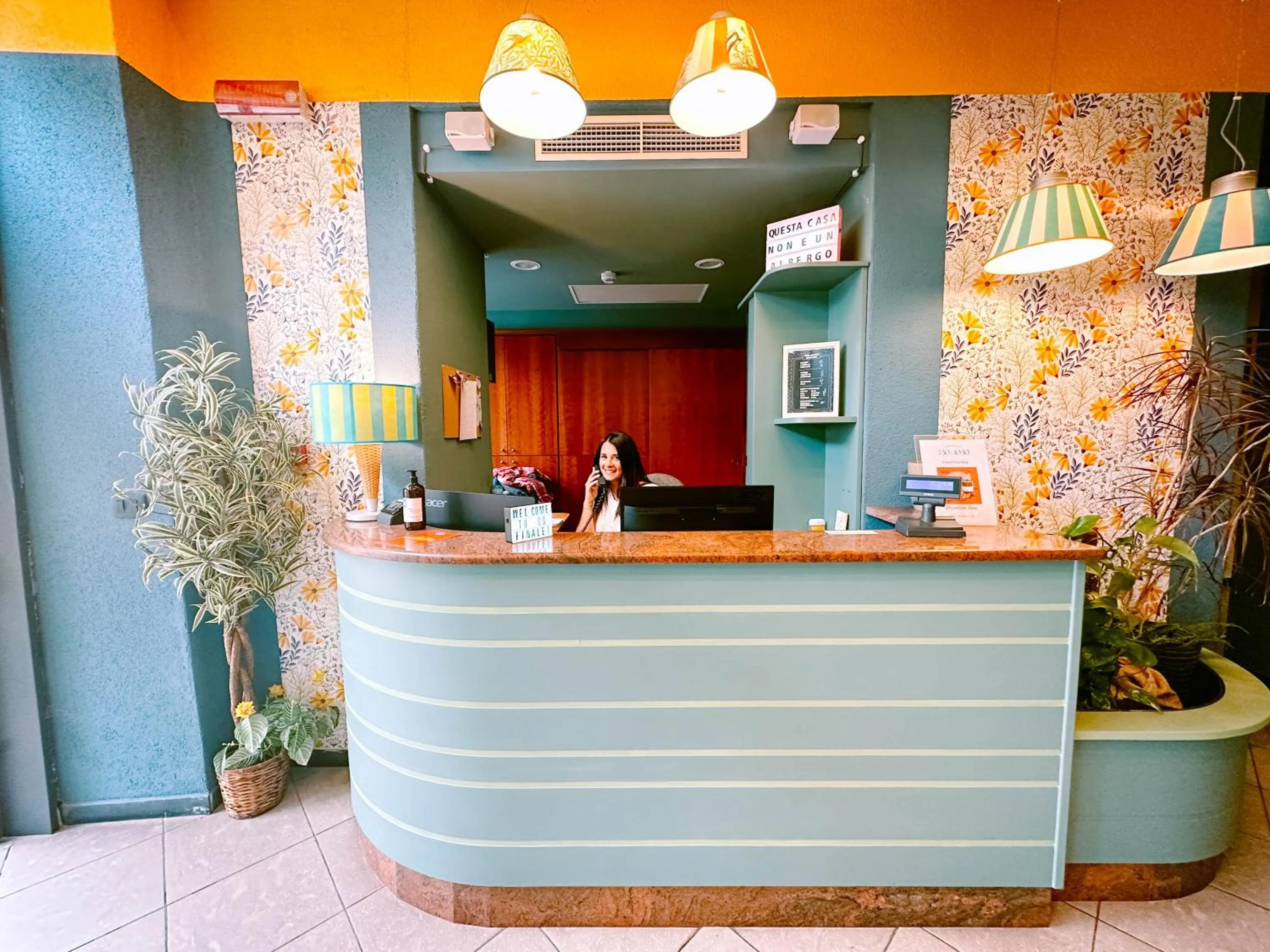 Lobby or reception in Hotel Bello by Ostello Bello