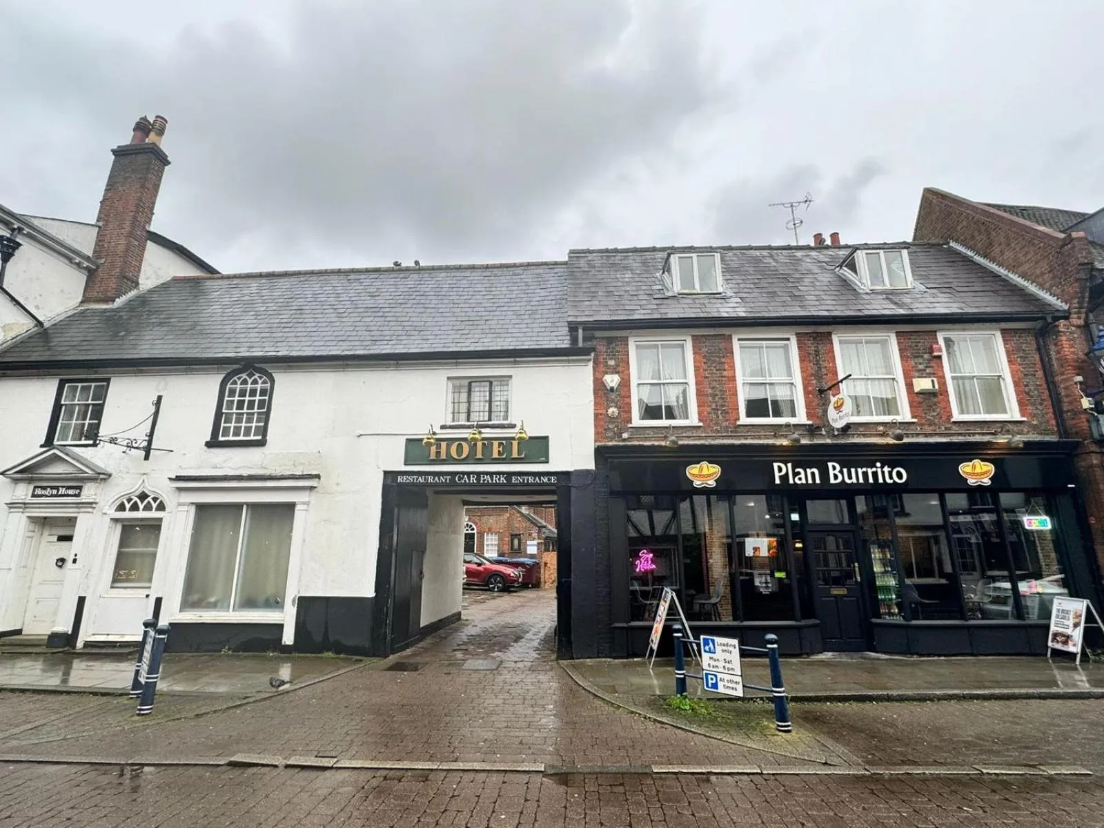 Property building in Villare Hitchin Town Centre
