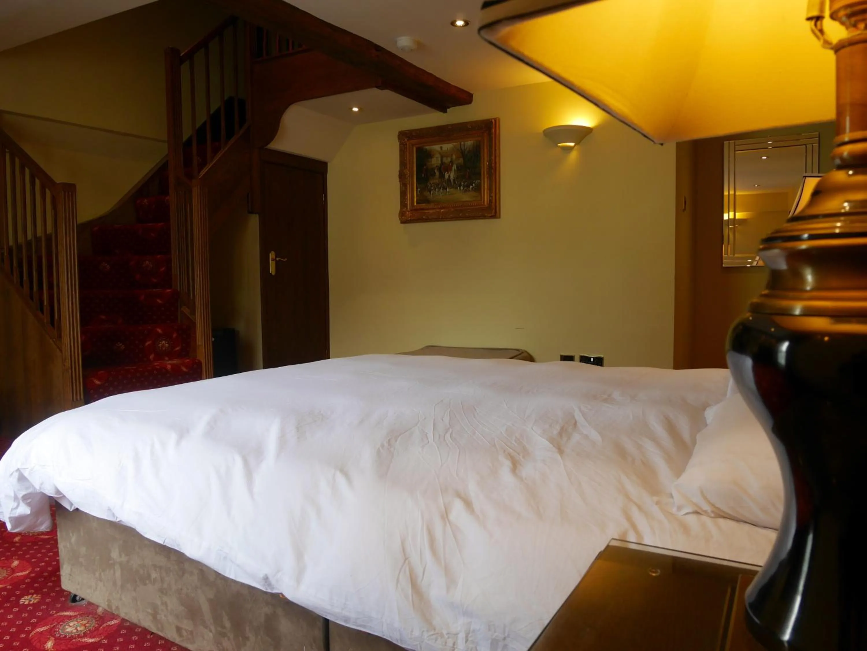 Bedroom, Bed in Villare Hitchin Town Centre