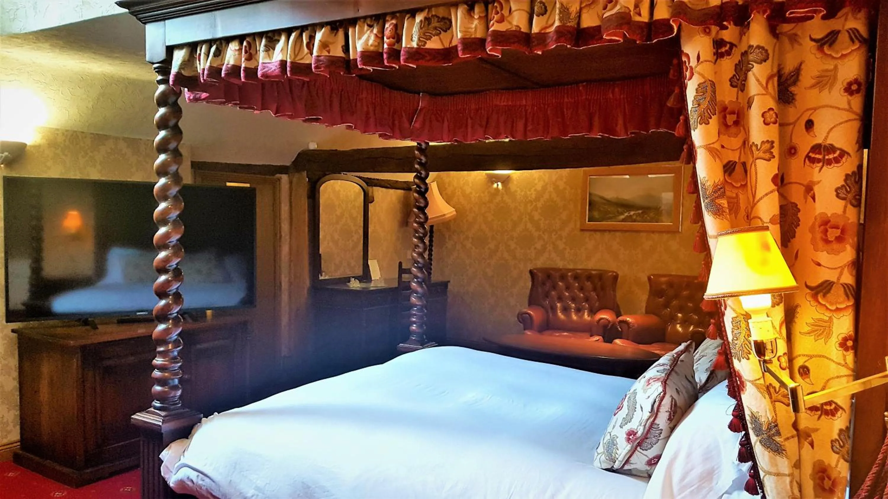 Bedroom, Bed in Villare Hitchin Town Centre