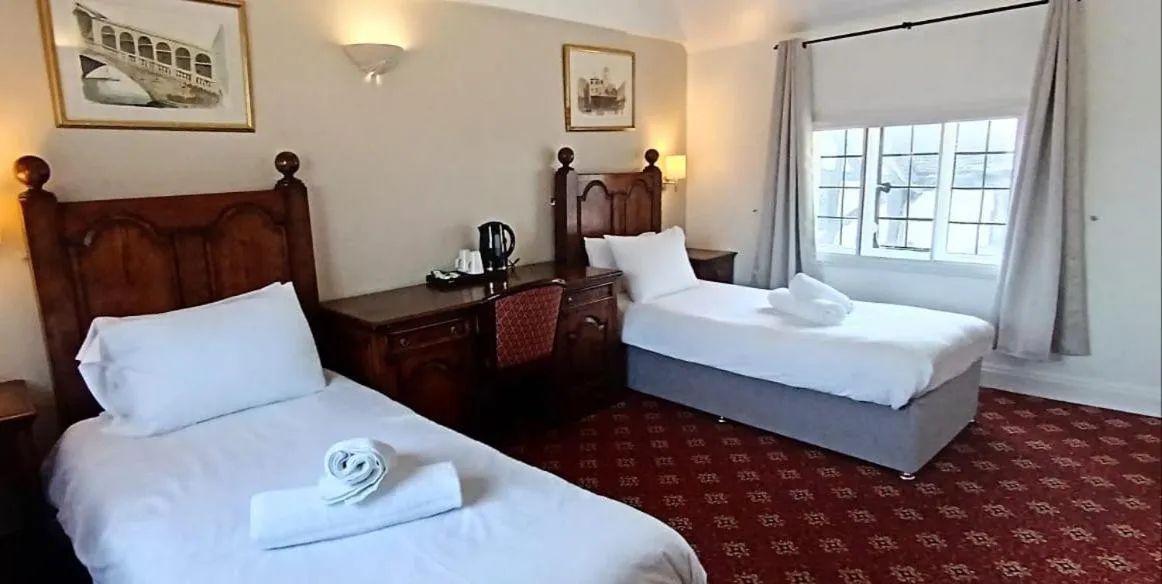 Bedroom, Bed in Villare Hitchin Town Centre