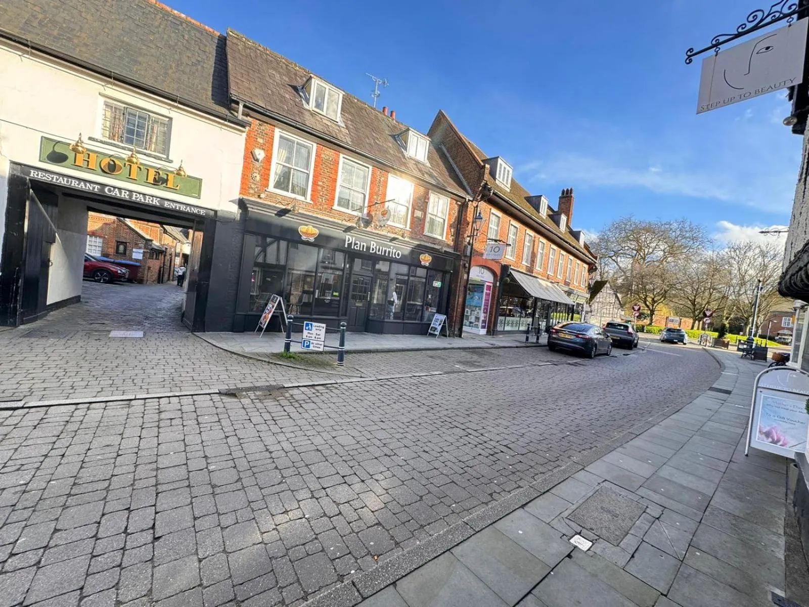 Property building in Villare Hitchin Town Centre