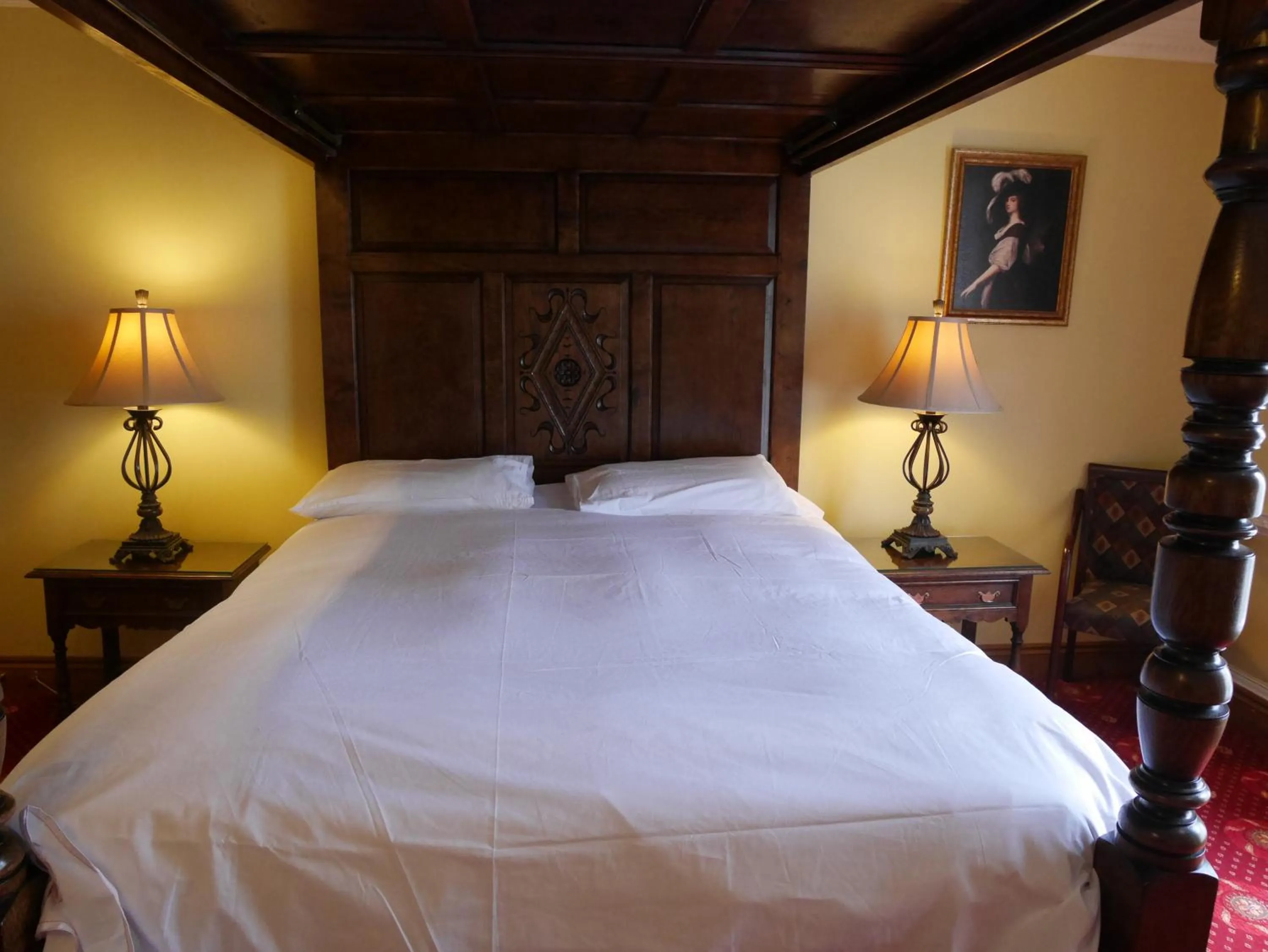 Bedroom, Bed in Villare Hitchin Town Centre